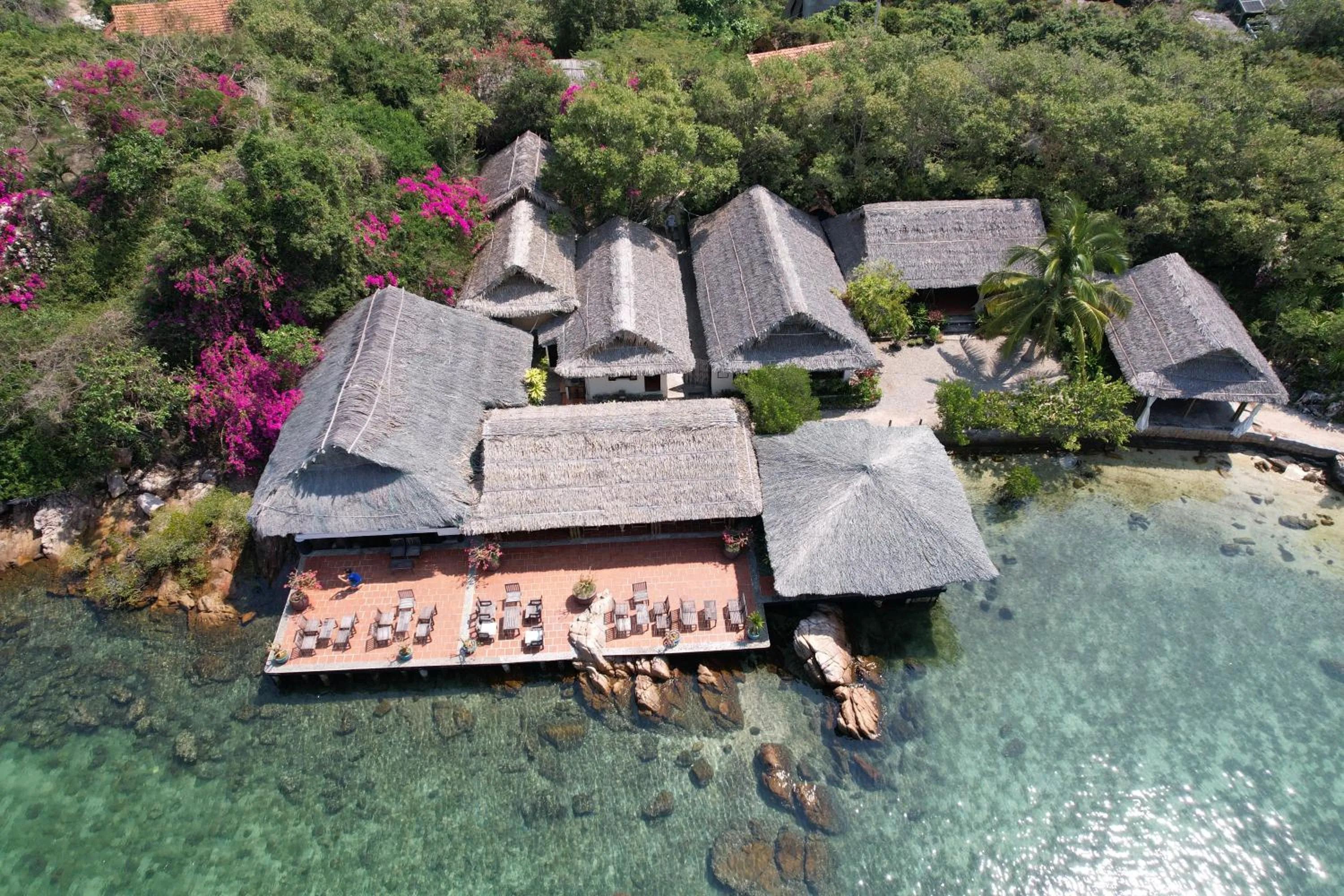 Property building in Whale Island Resort