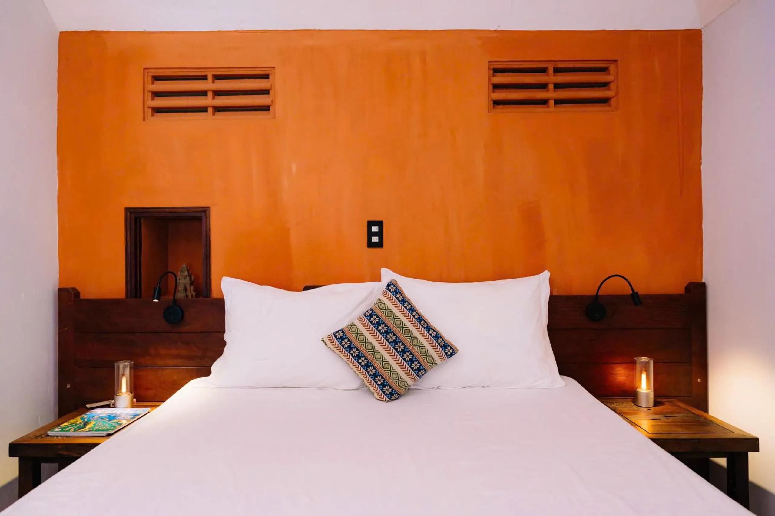 Bed in Whale Island Resort