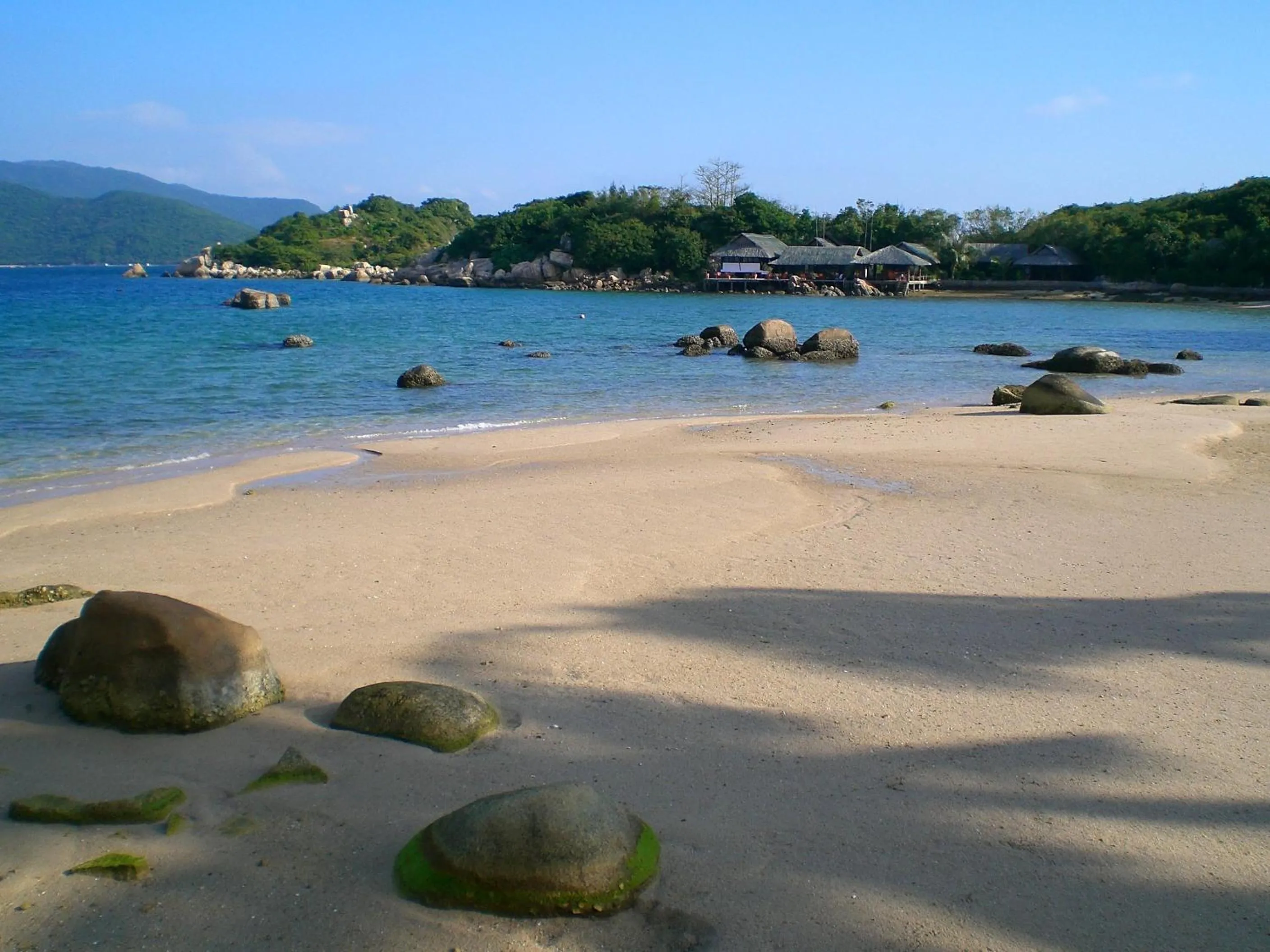 Beach in Whale Island Resort