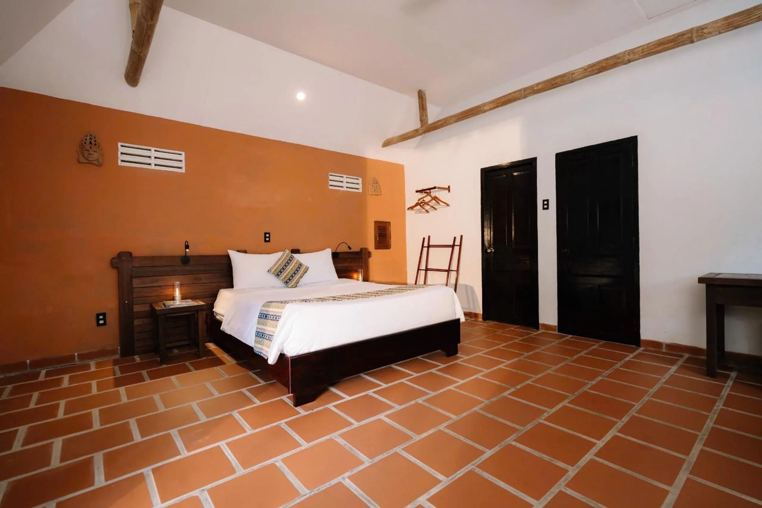 Bed in Whale Island Resort