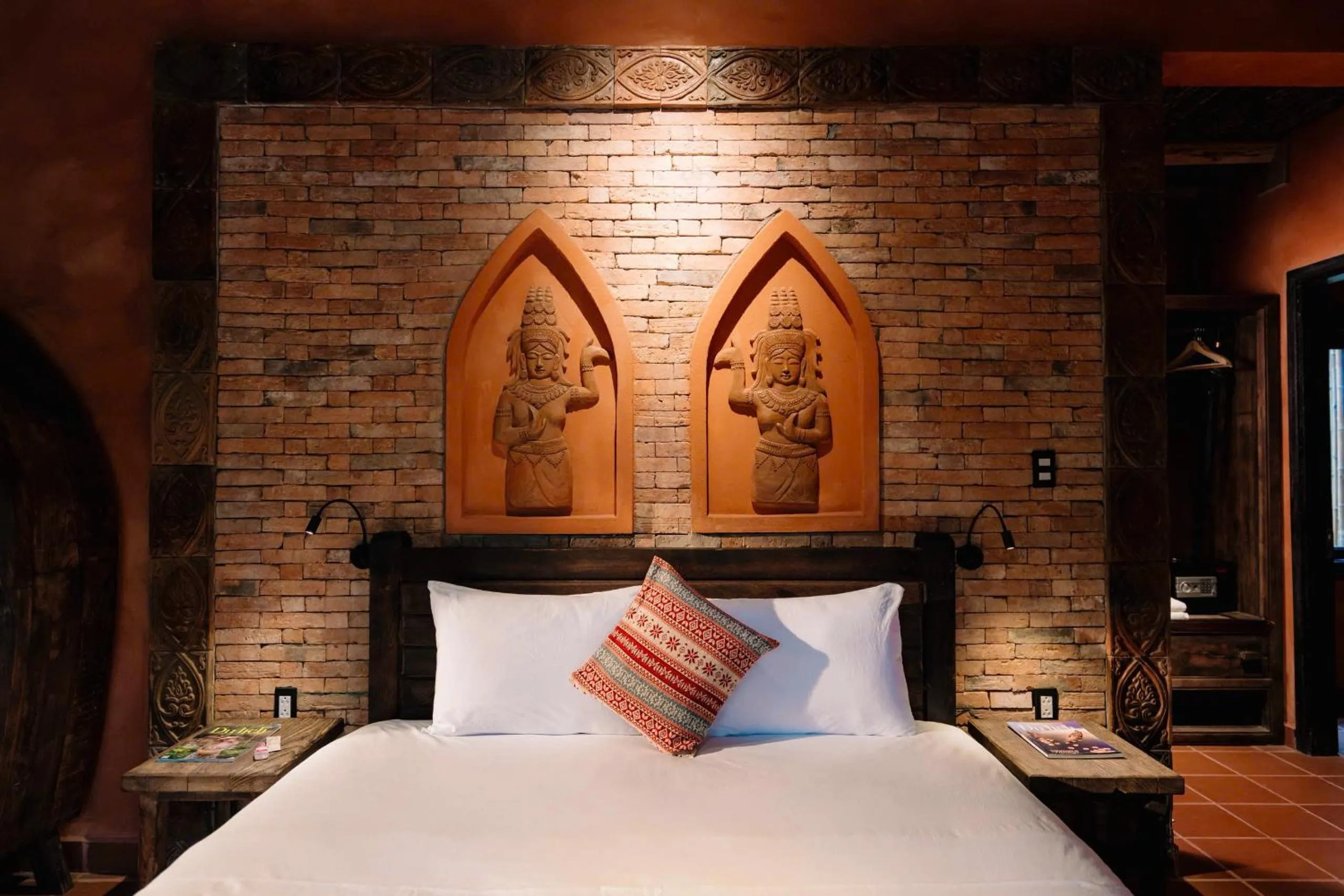 Bed in Whale Island Resort