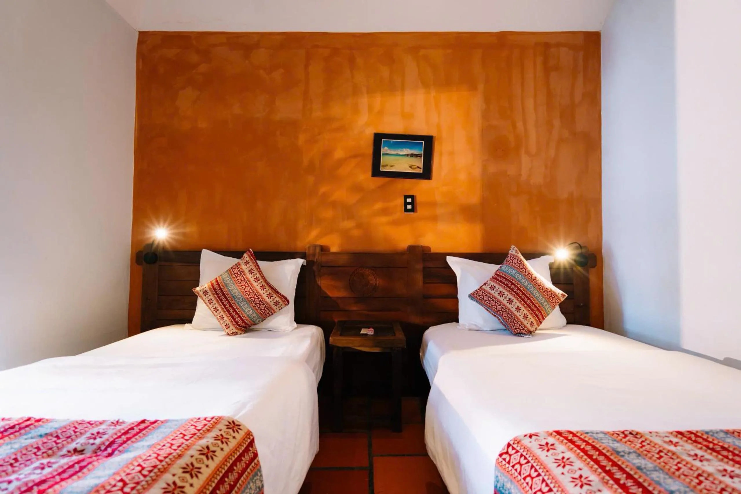 Bed in Whale Island Resort