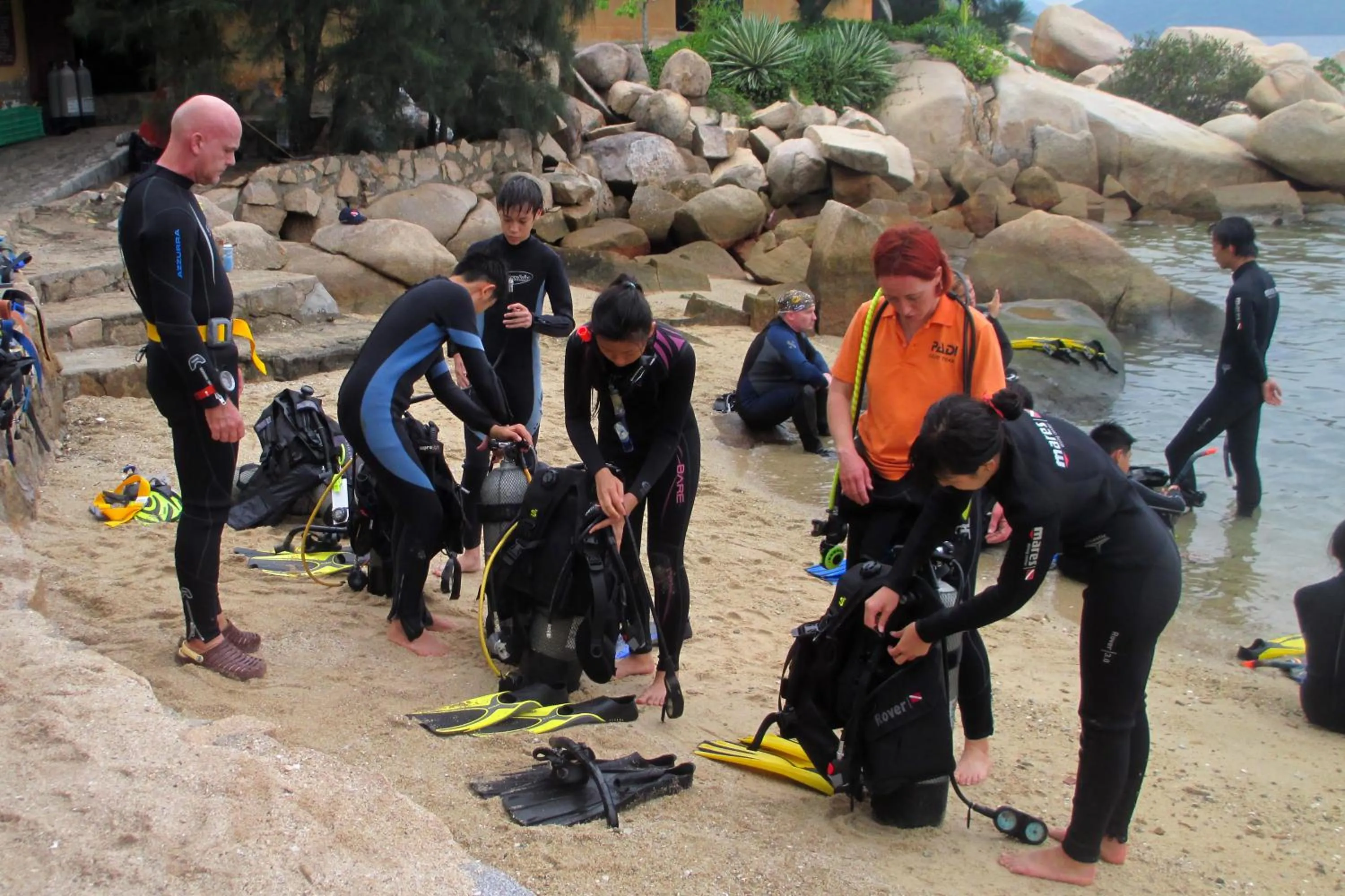 Diving in Whale Island Resort