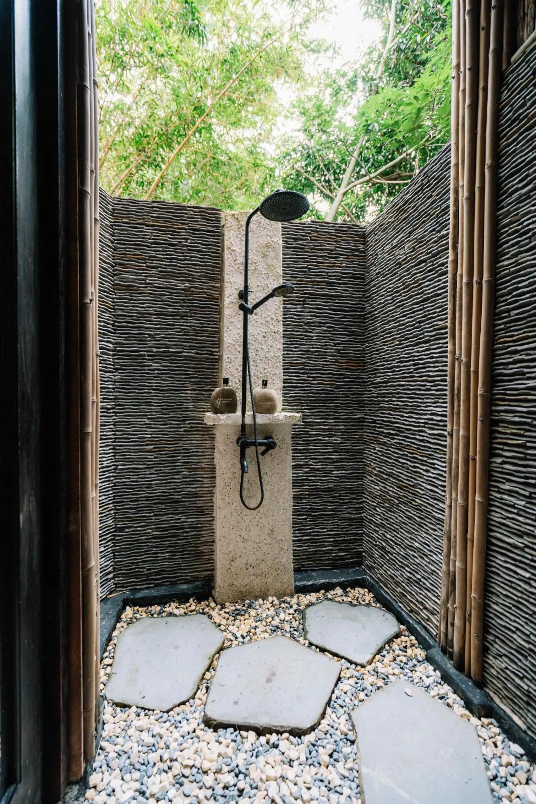 Shower in Whale Island Resort