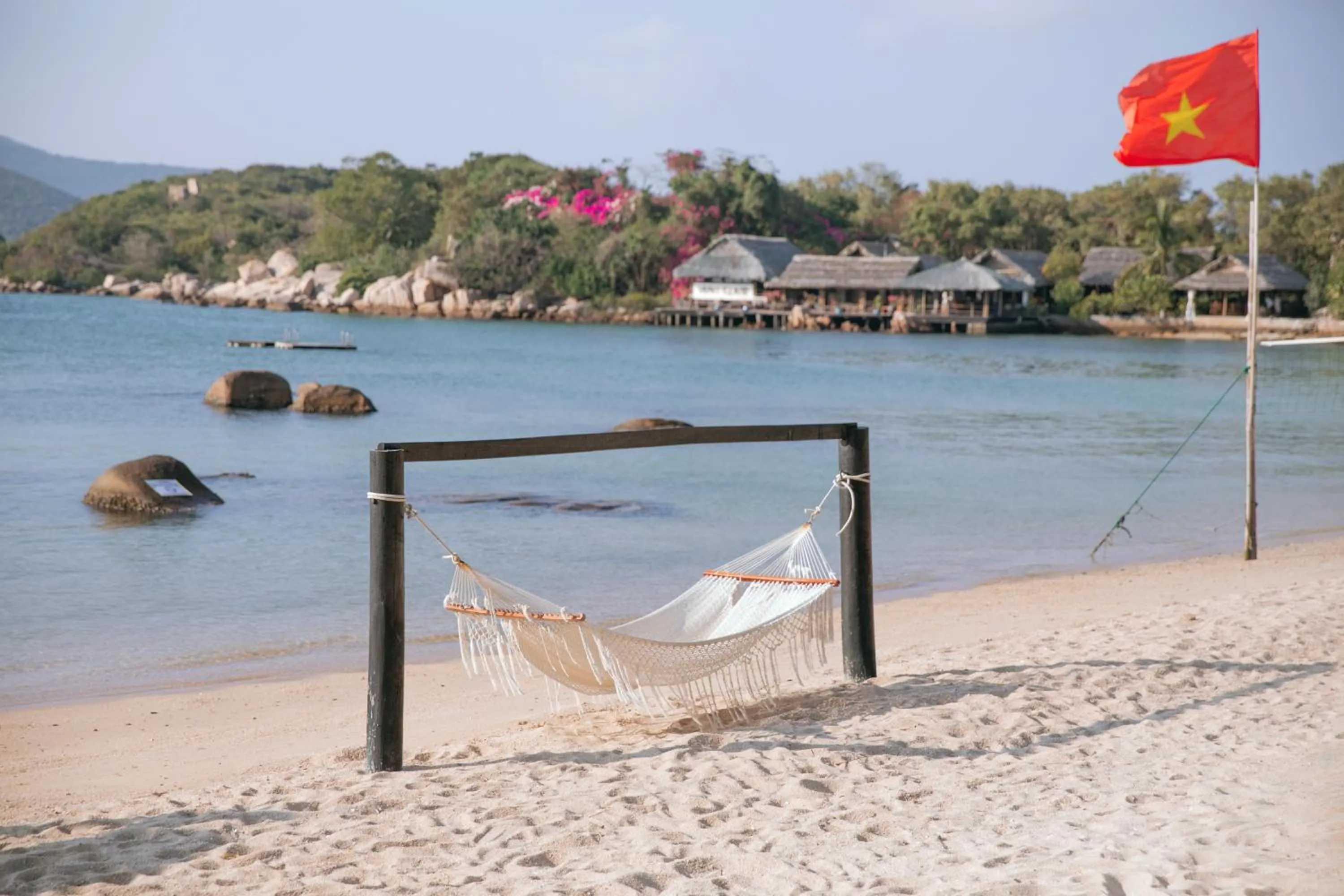 Beach in Whale Island Resort