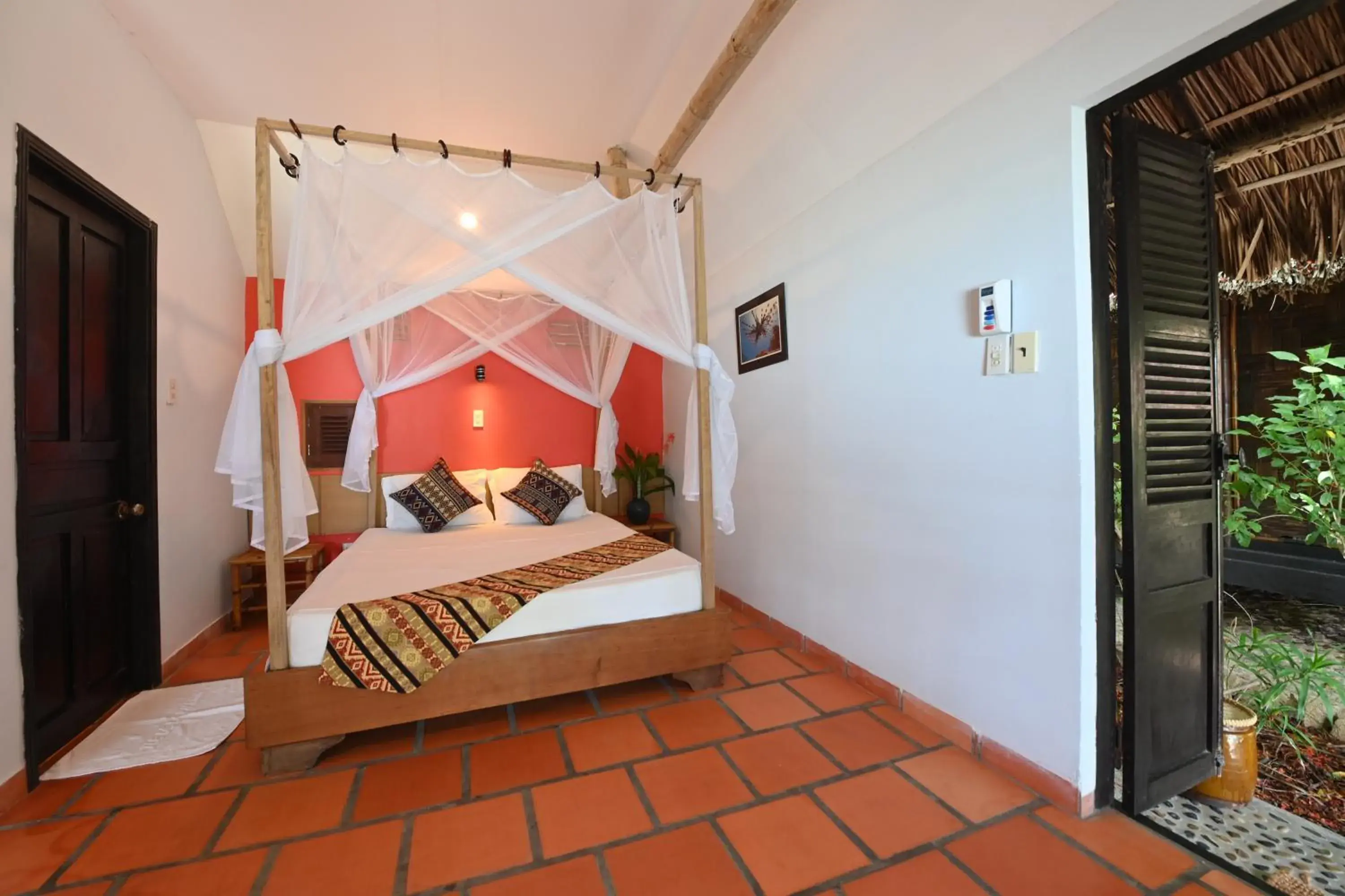 Bed in Whale Island Resort Bed in Whale Island Resort