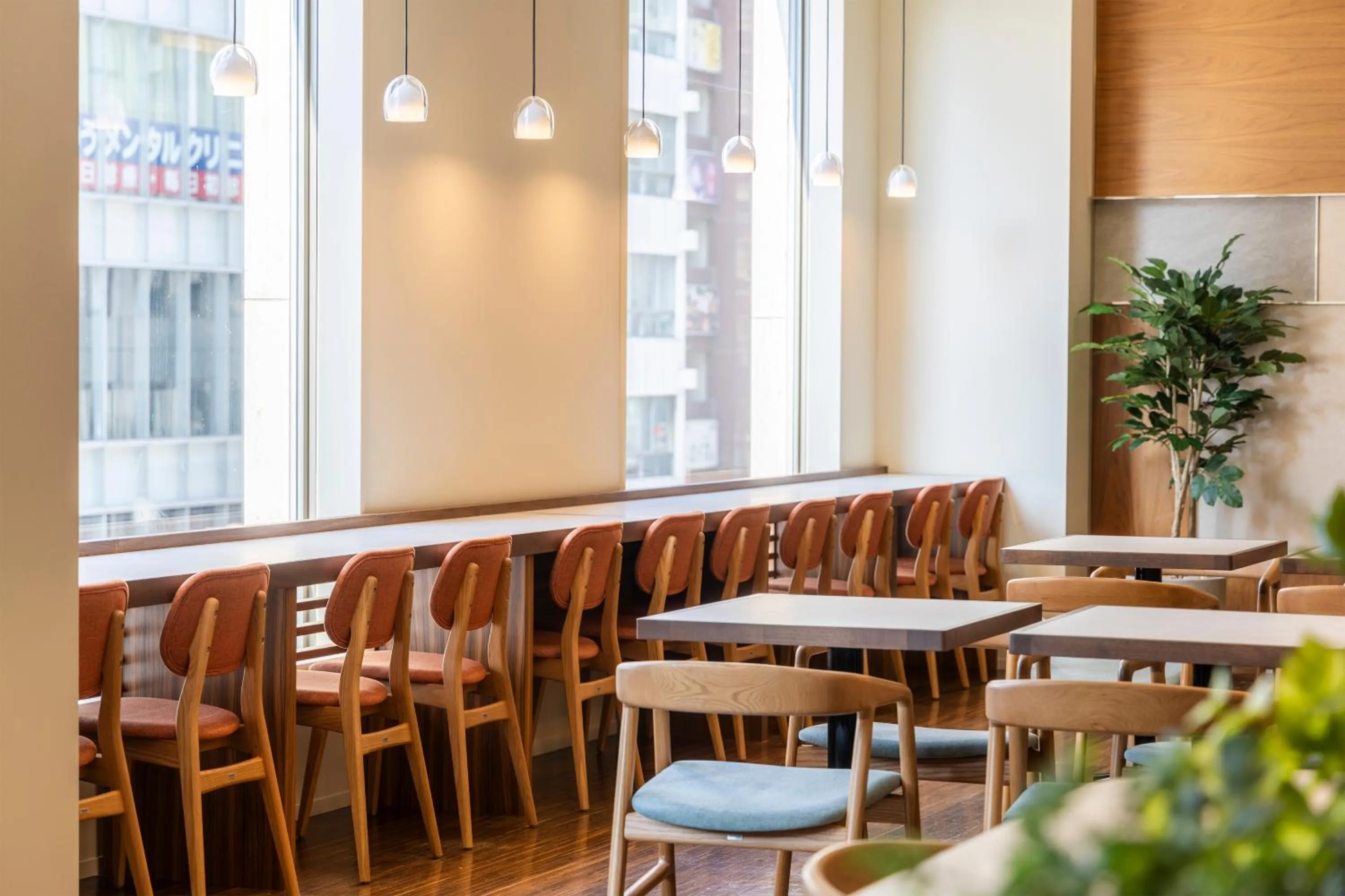 Buffet breakfast in Akihabara Washington Hotel