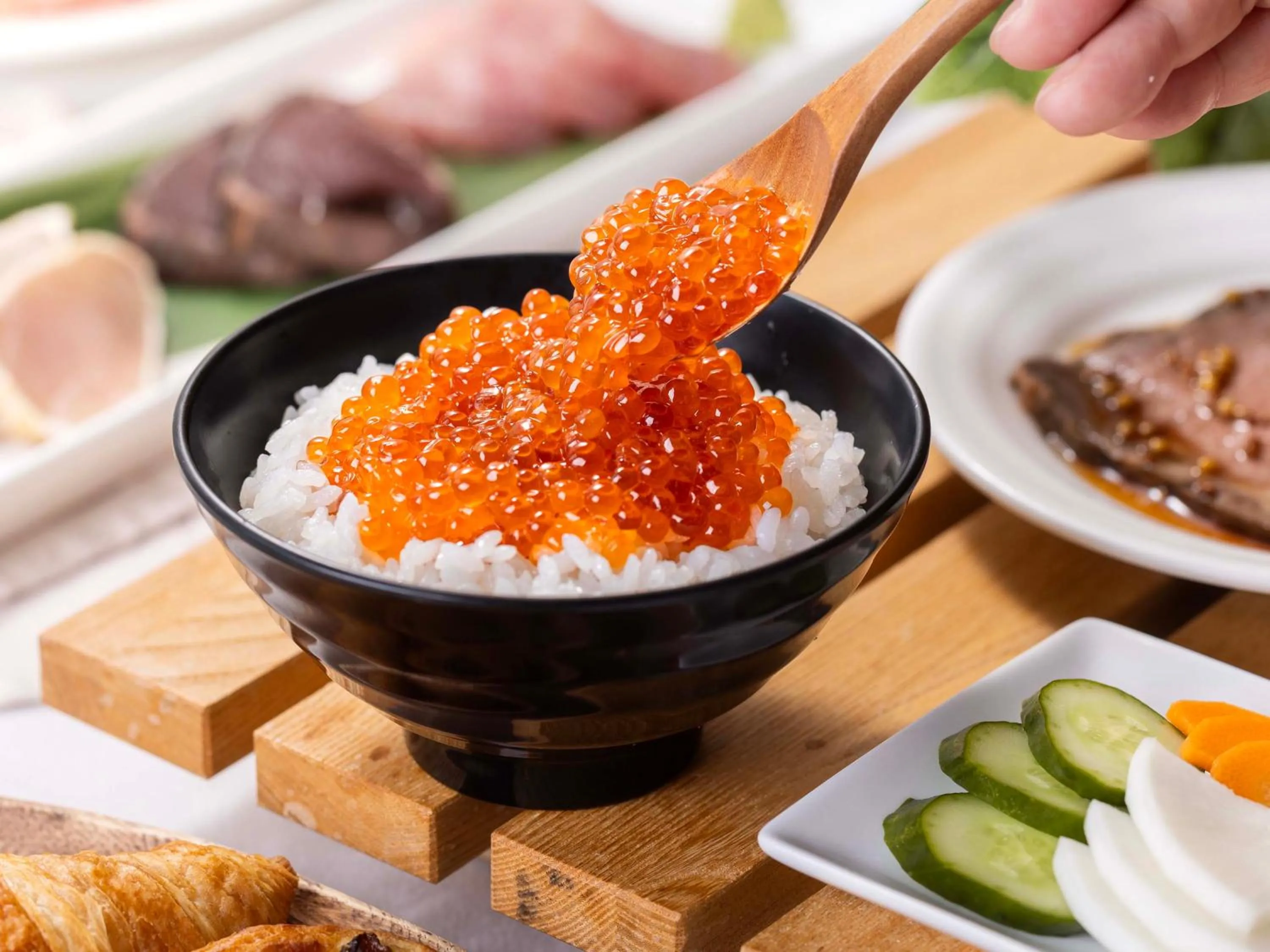 Buffet breakfast in Akihabara Washington Hotel