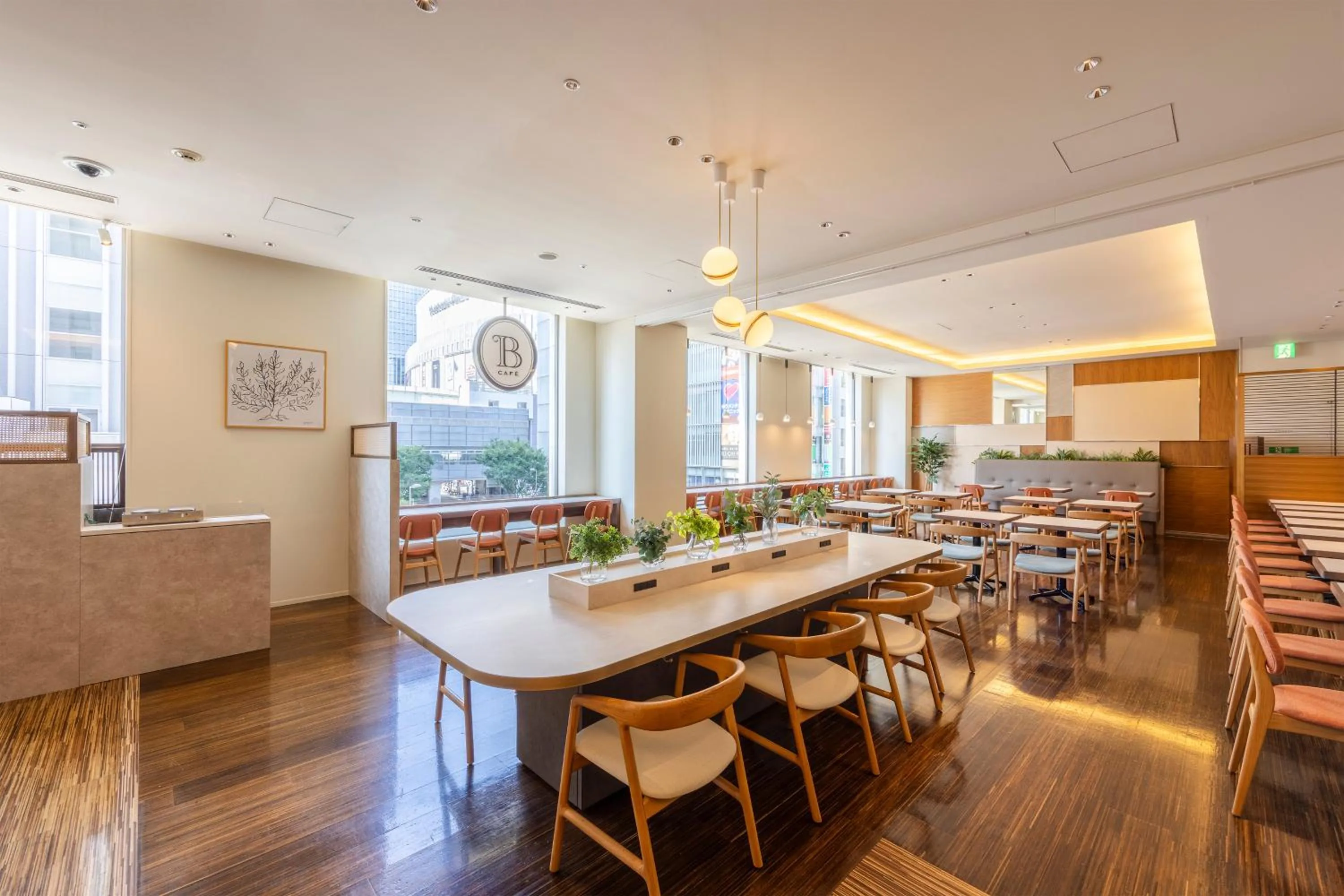 Buffet breakfast in Akihabara Washington Hotel