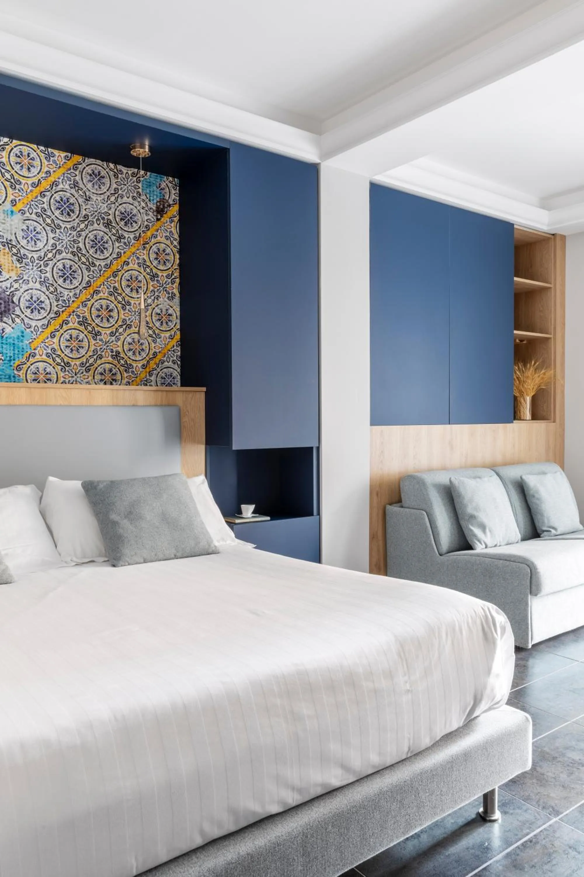 Bed in Patrizia Romana Palace