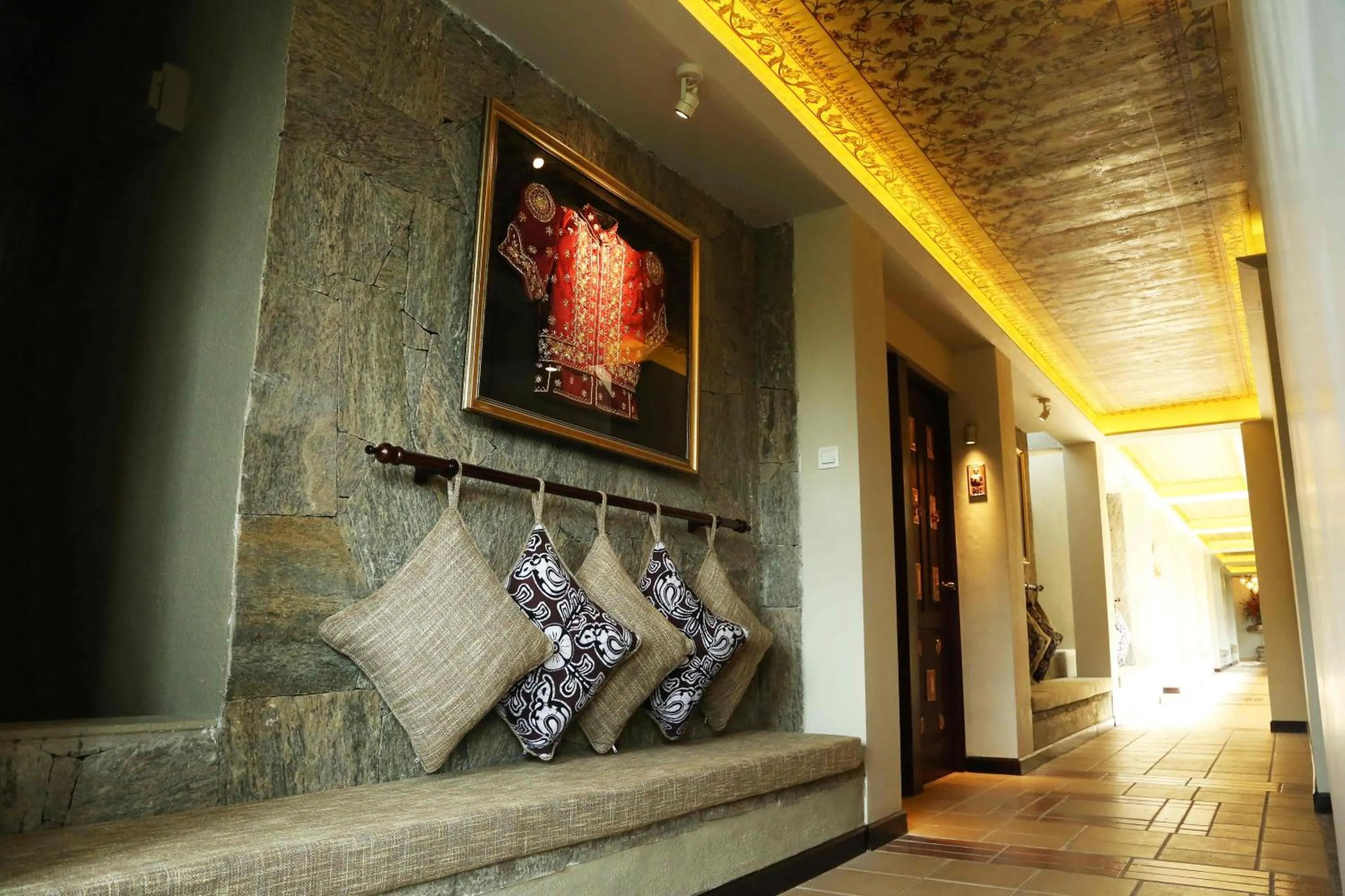 Patio in Thilanka Hotel