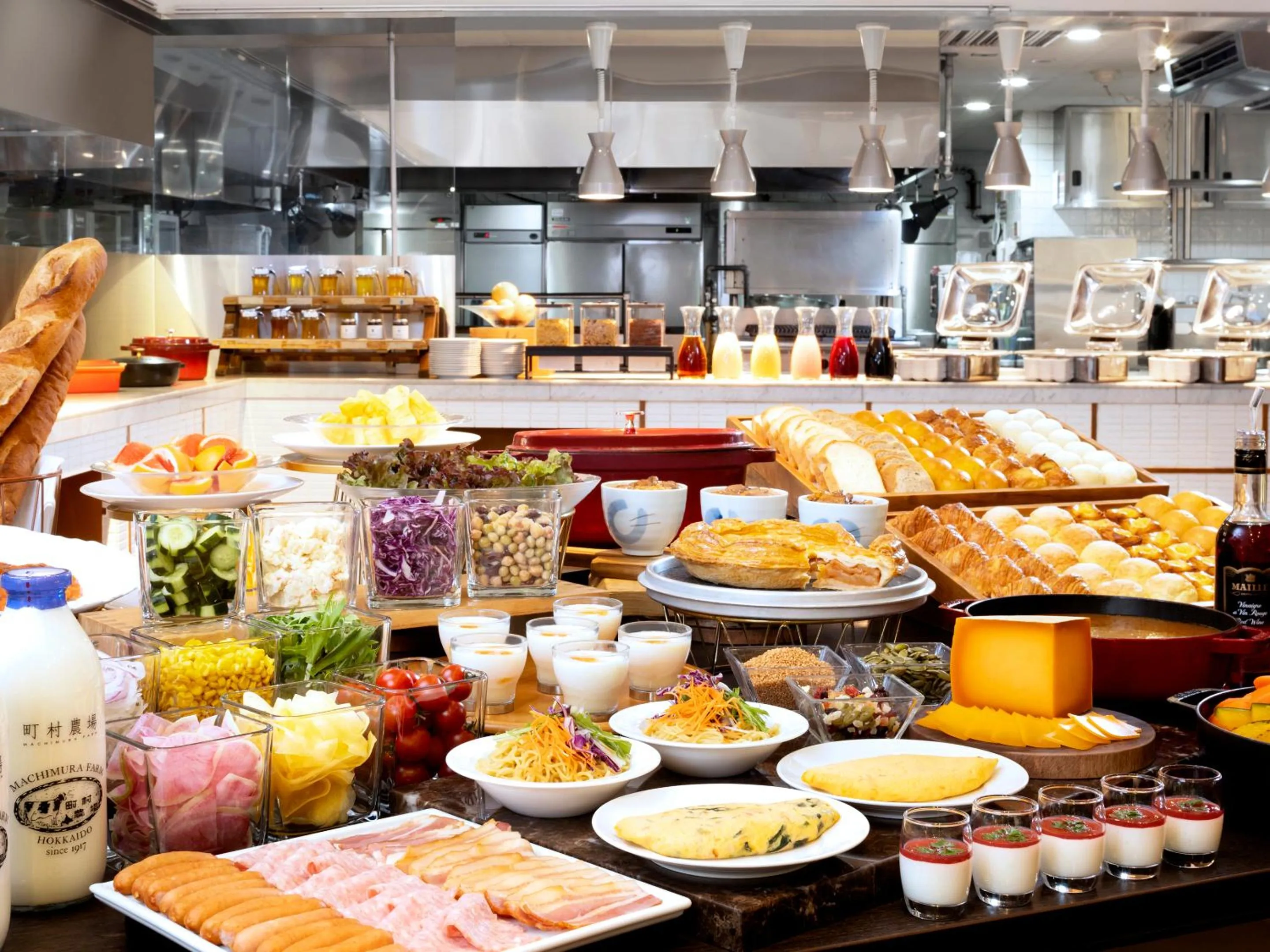 Breakfast in Sapporo Grand Hotel