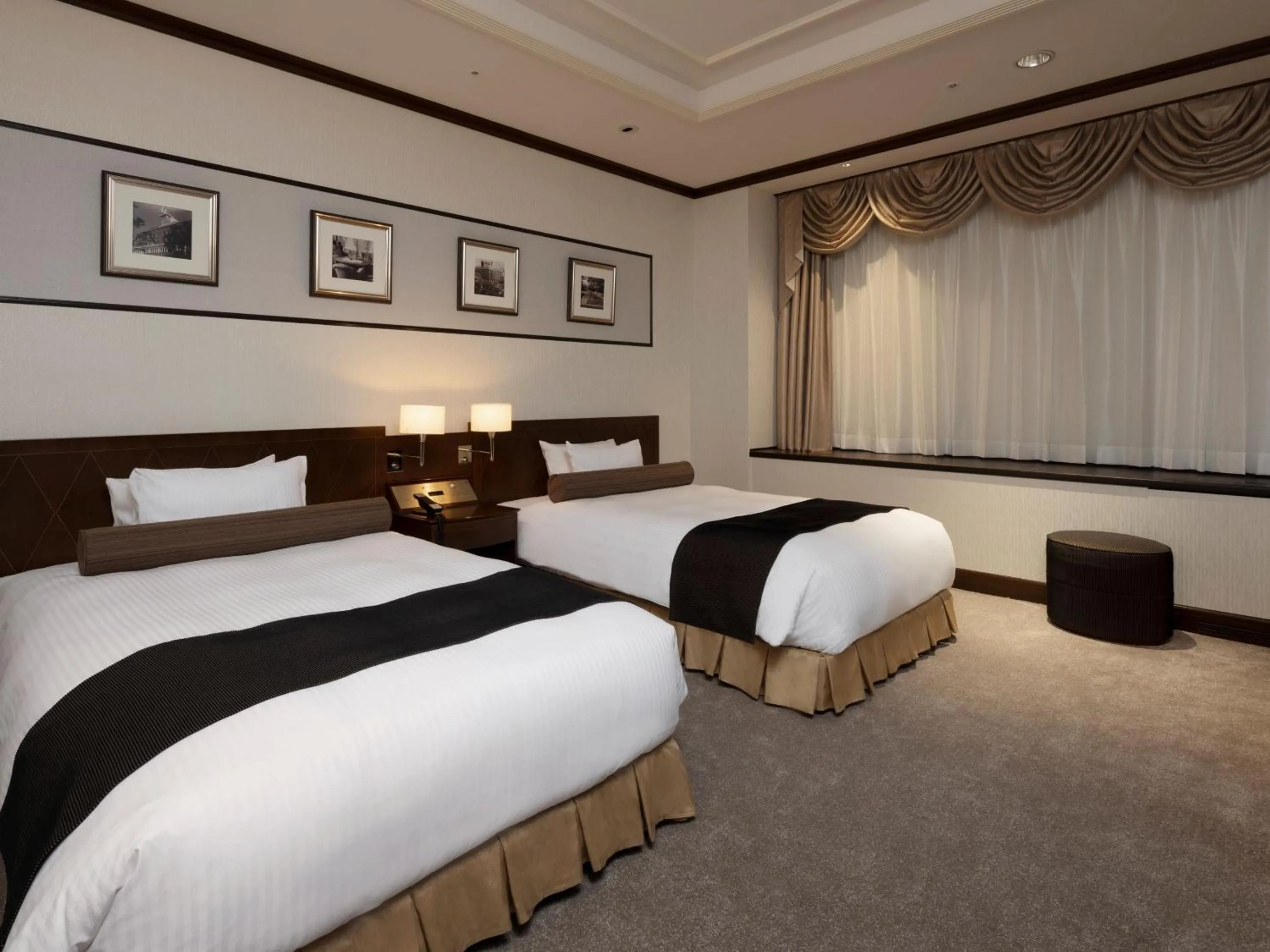 Photo of the whole room, Bed in Sapporo Grand Hotel