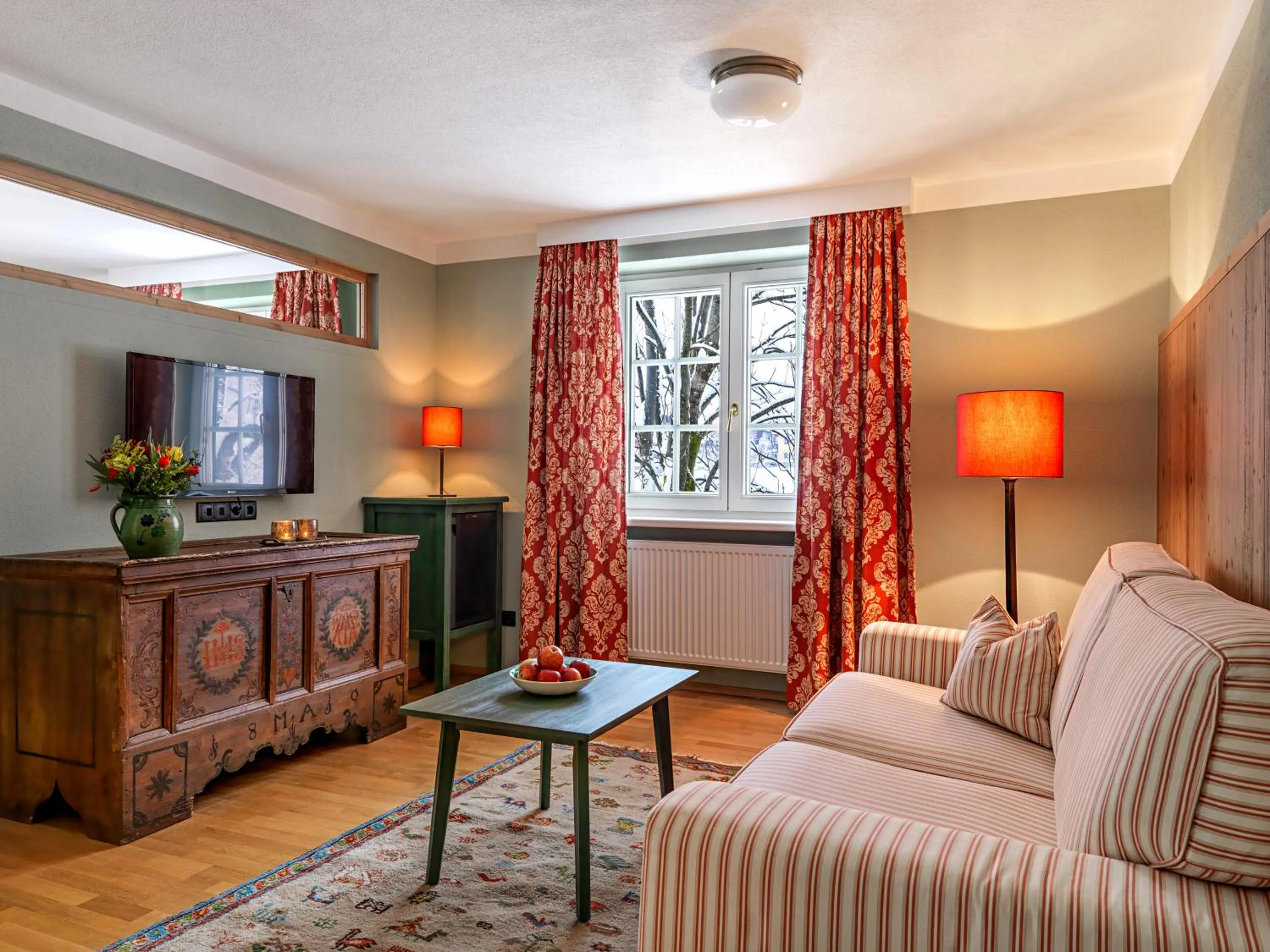 Living room in Landgasthof Hotel Linde