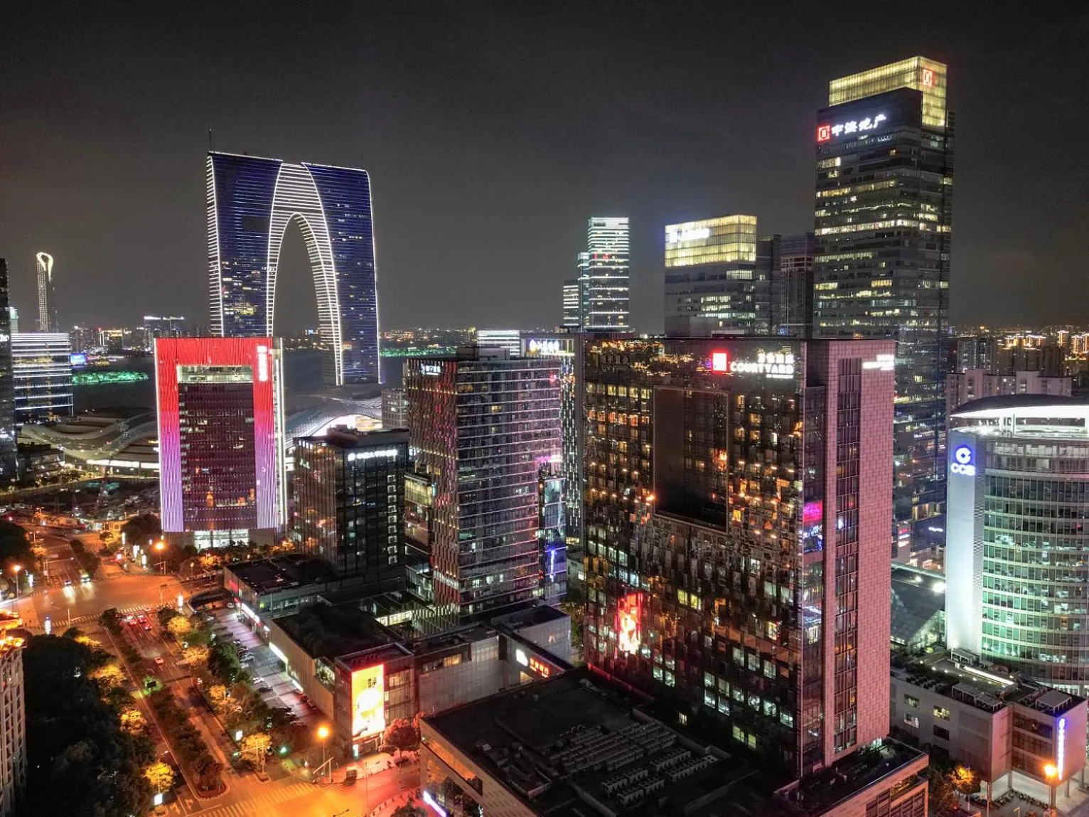 Property building in Courtyard by Marriott Suzhou