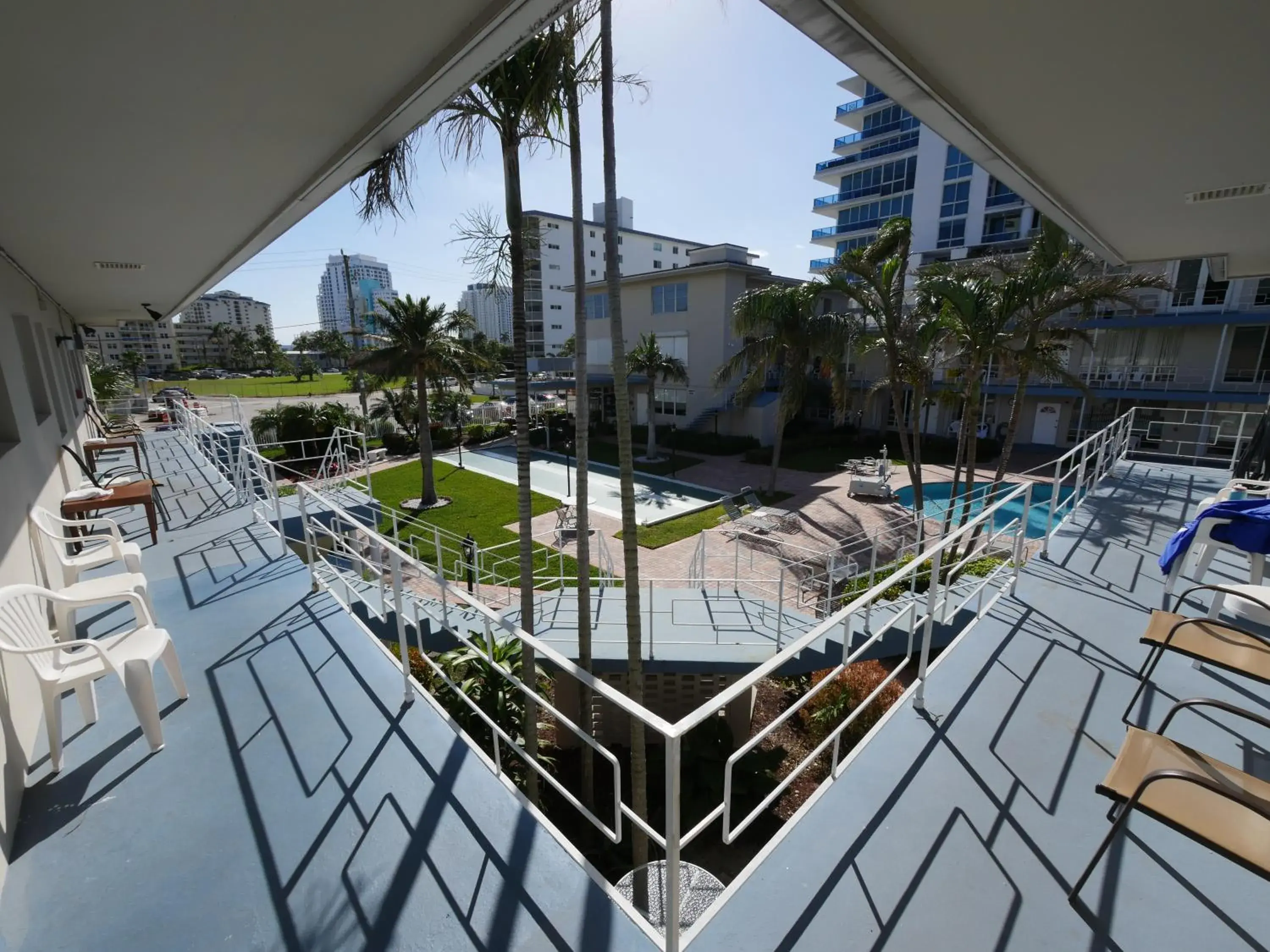 Balcony/Terrace in Holiday Isle Yacht Club