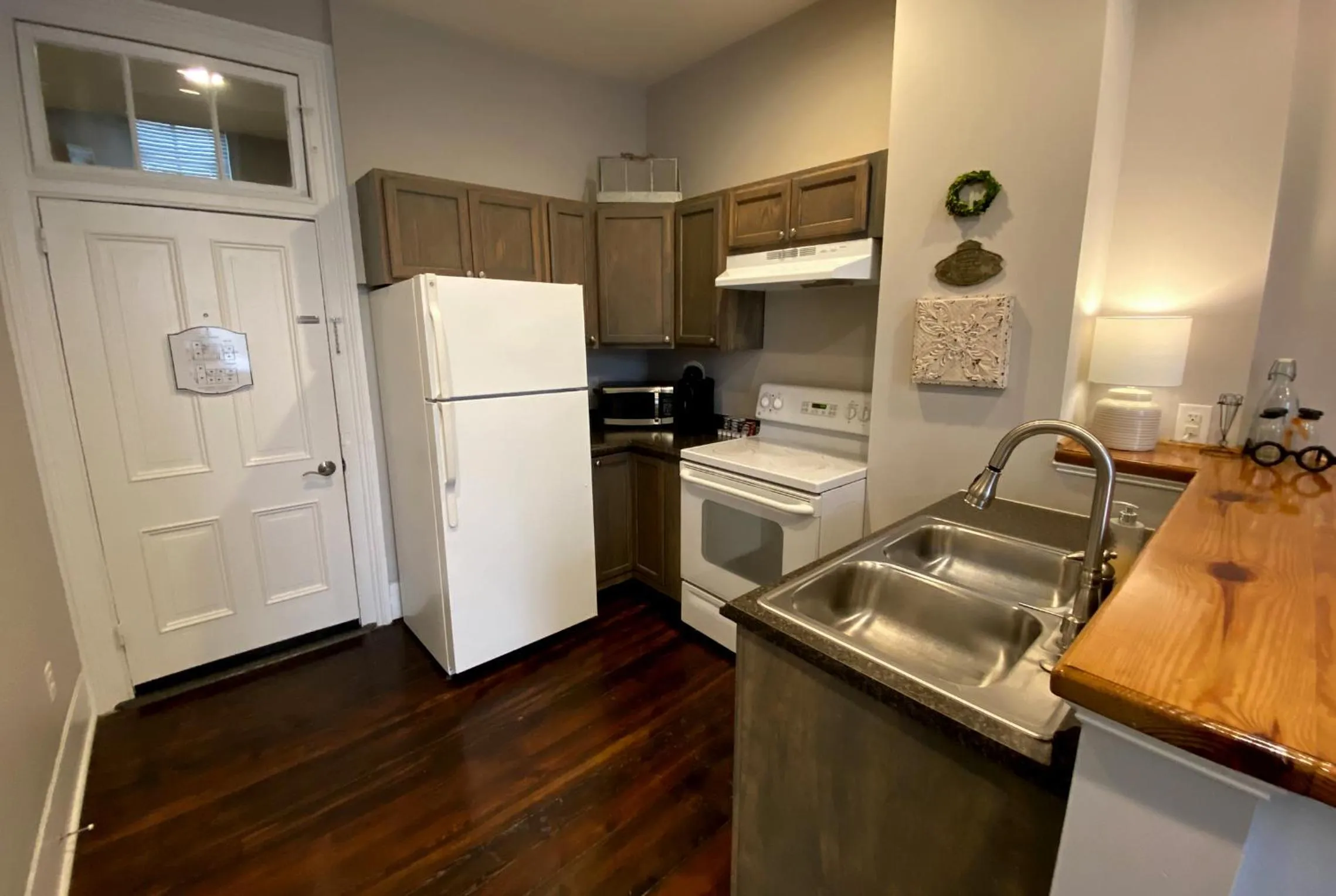 Kitchen or kitchenette in Hotel Laurance