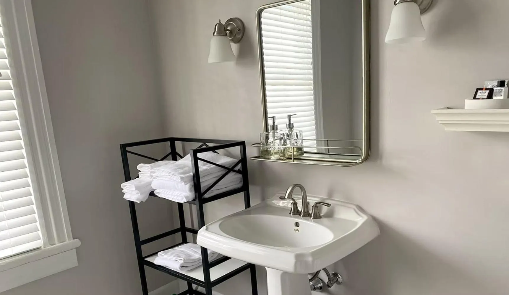 Bathroom in Hotel Laurance