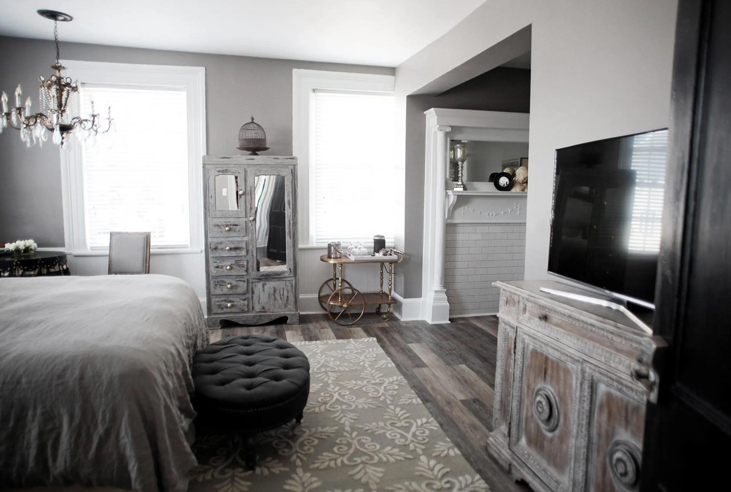 Bed in Hotel Laurance