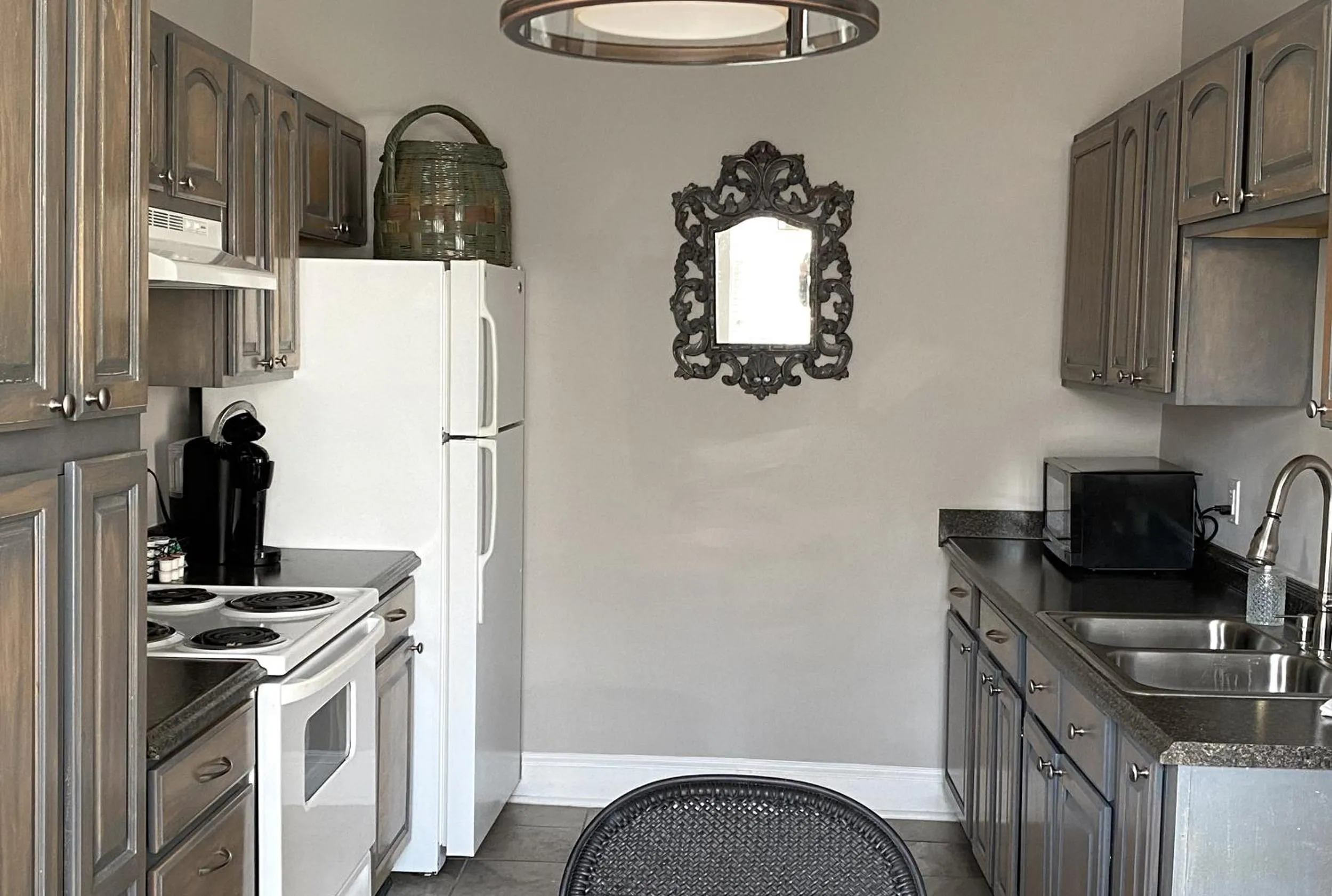 Kitchen or kitchenette in Hotel Laurance