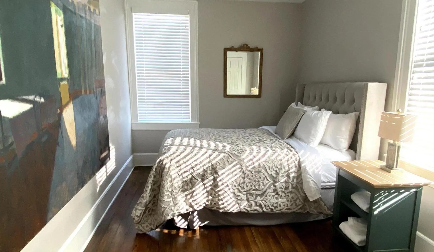 Bed in Hotel Laurance