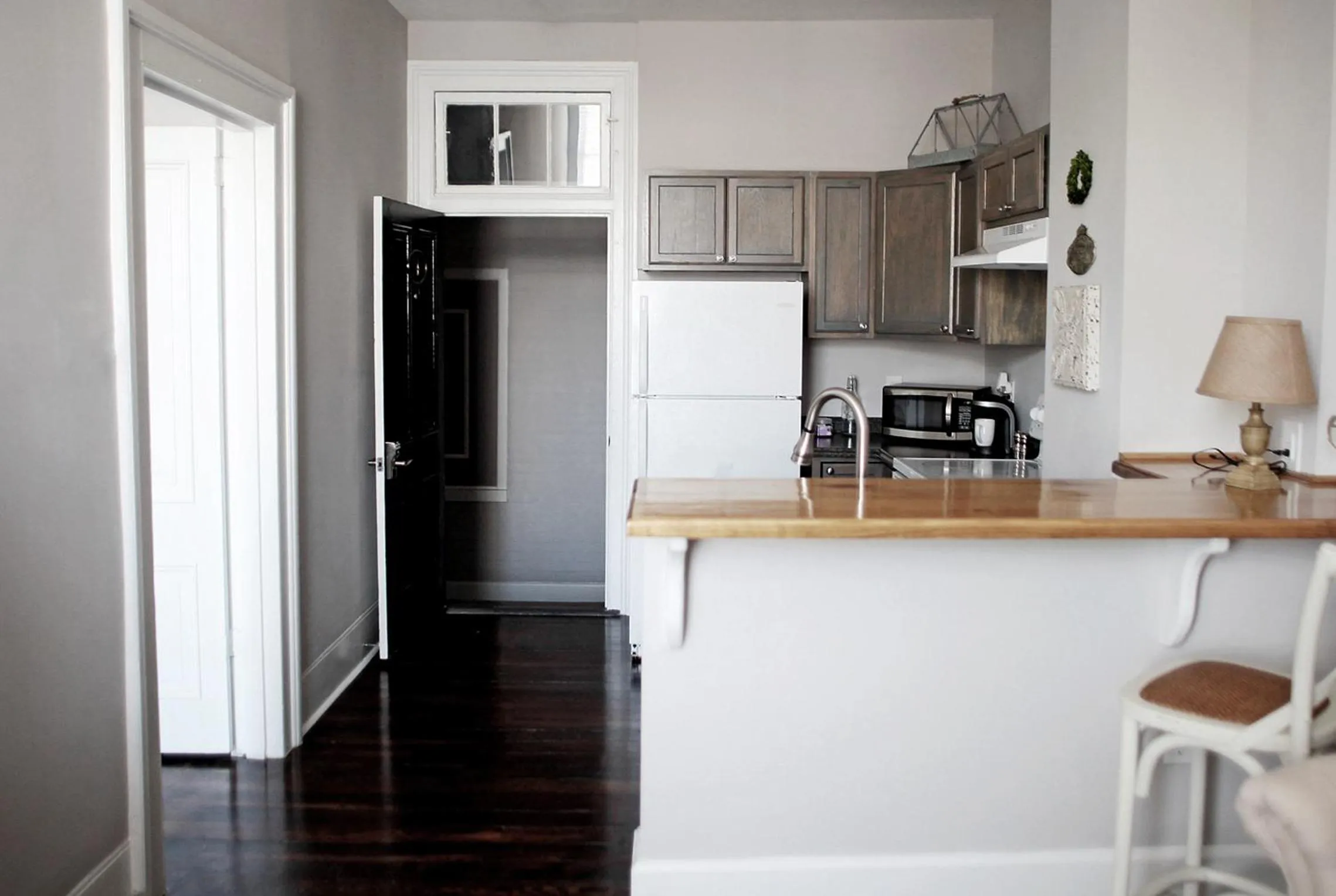 Kitchen or kitchenette in Hotel Laurance