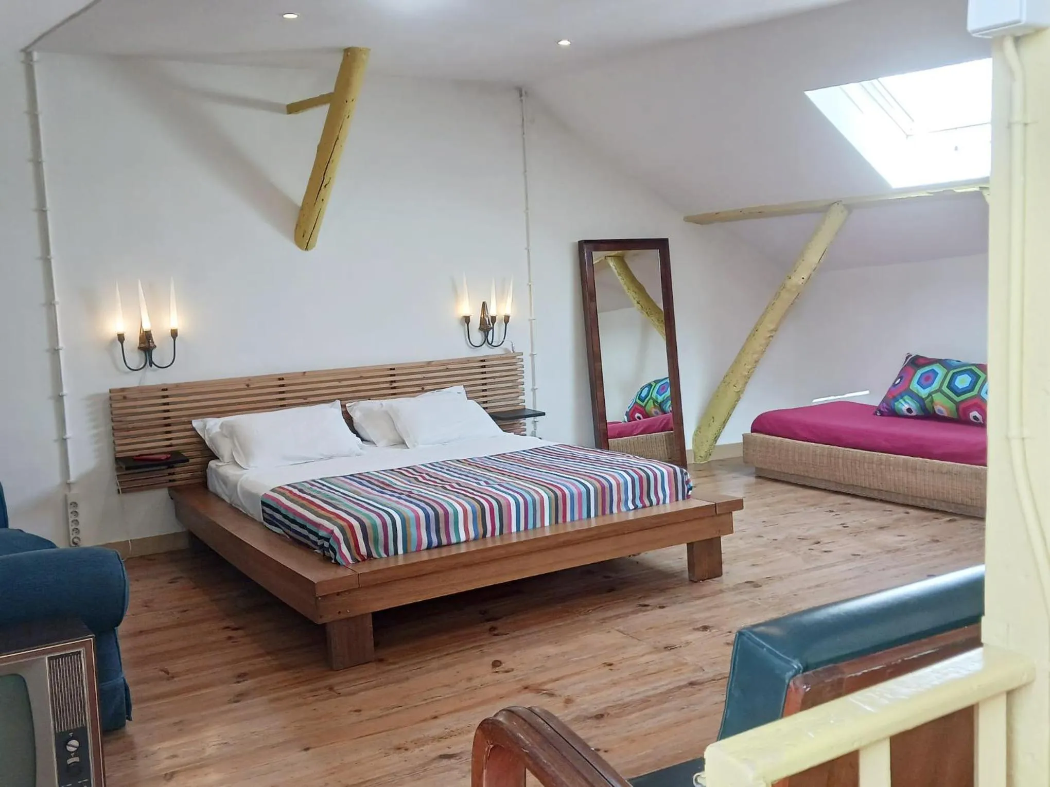 Bedroom, Bed in Lisbon Calling Rooms & Studio