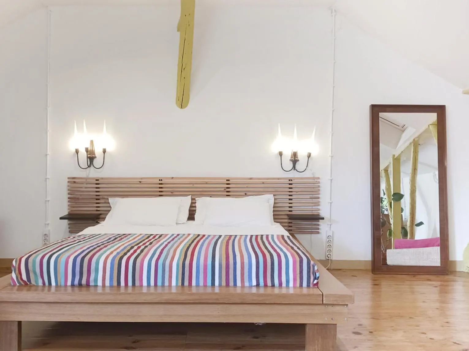 Bedroom, Bed in Lisbon Calling Rooms & Studio