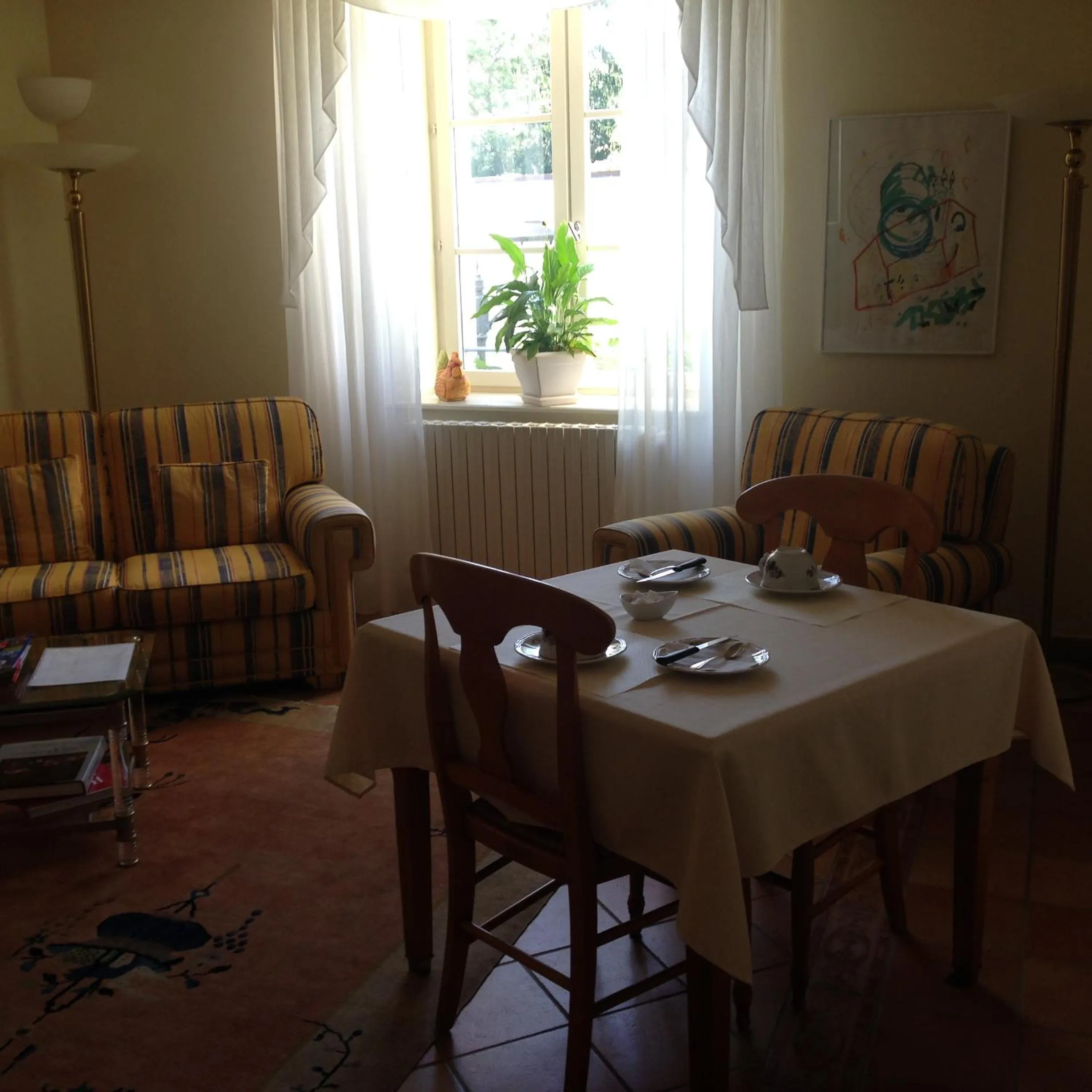 Living room in Hotel Pinocchio