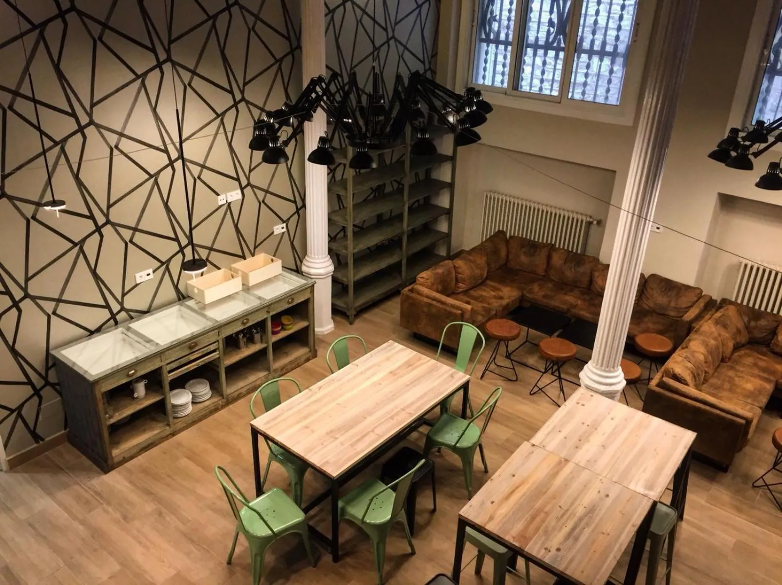 Library in Safestay Barcelona Gothic