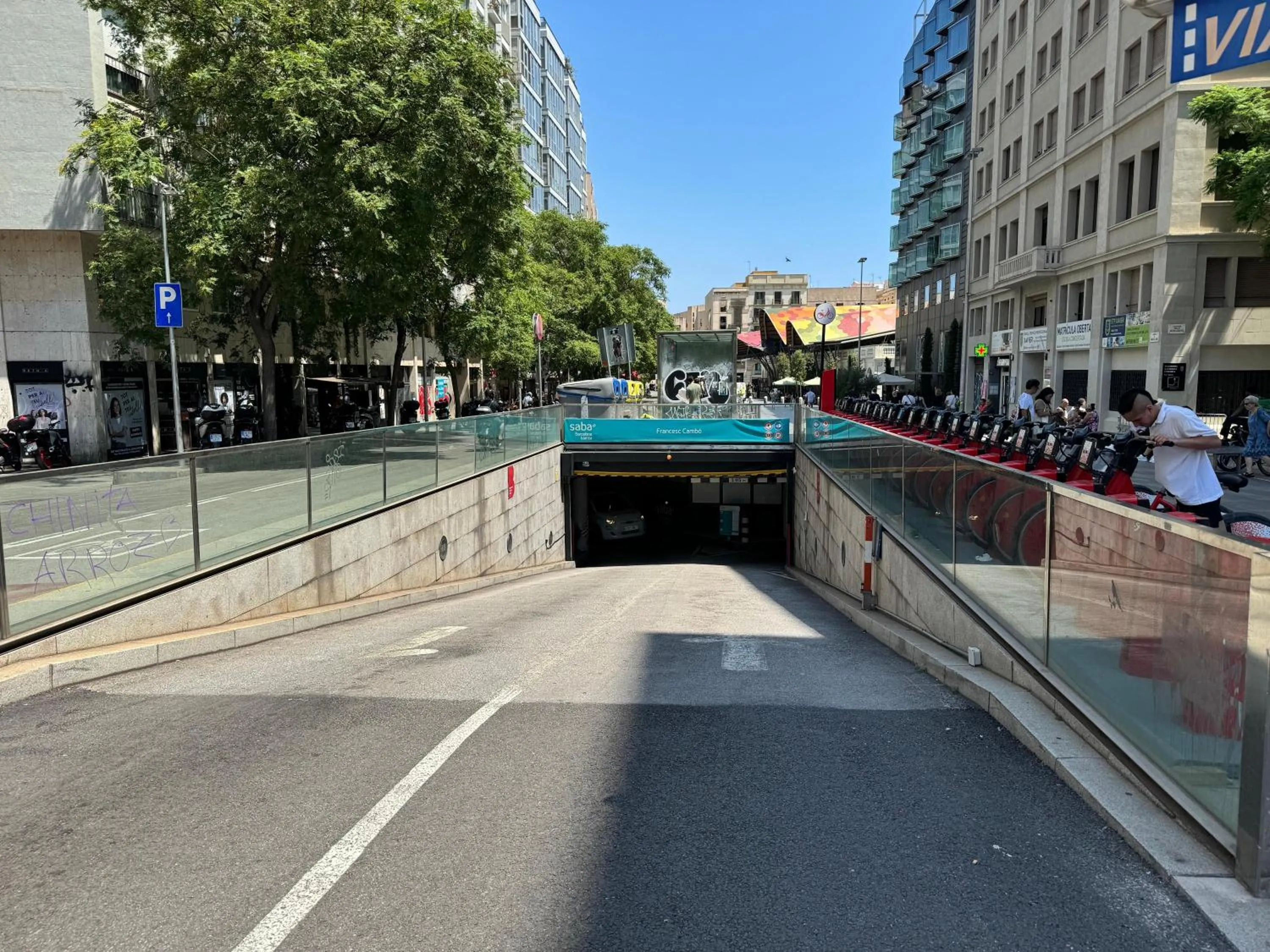 Parking in Safestay Barcelona Gothic