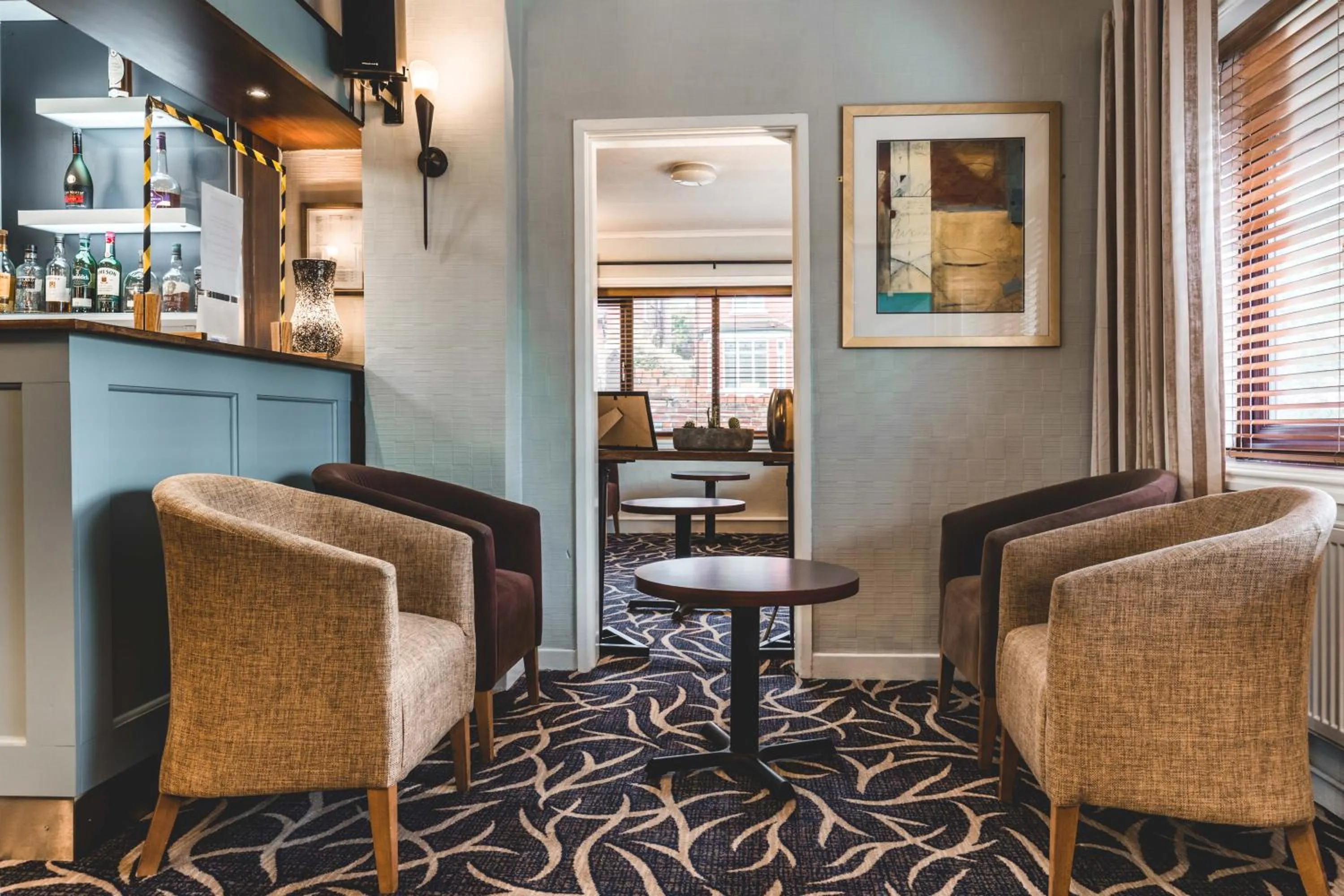 Seating area in Wycliffe Hotel