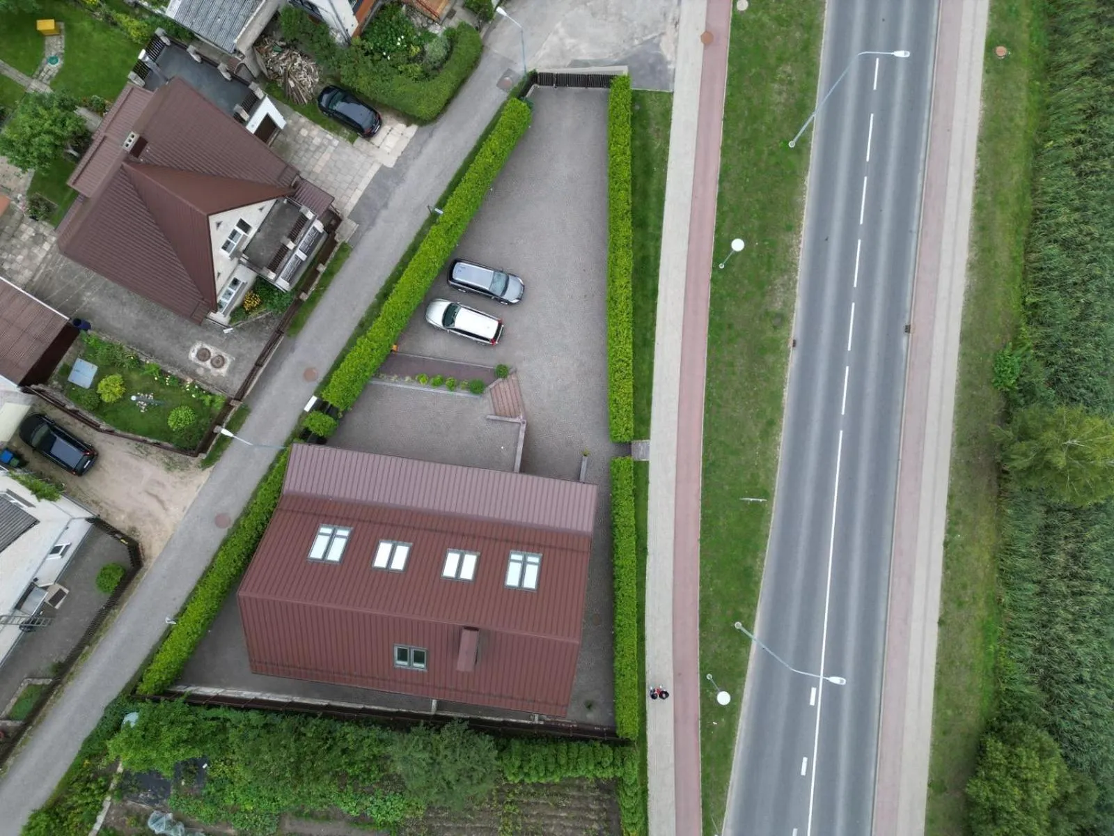 Property building in Prie Žiedo