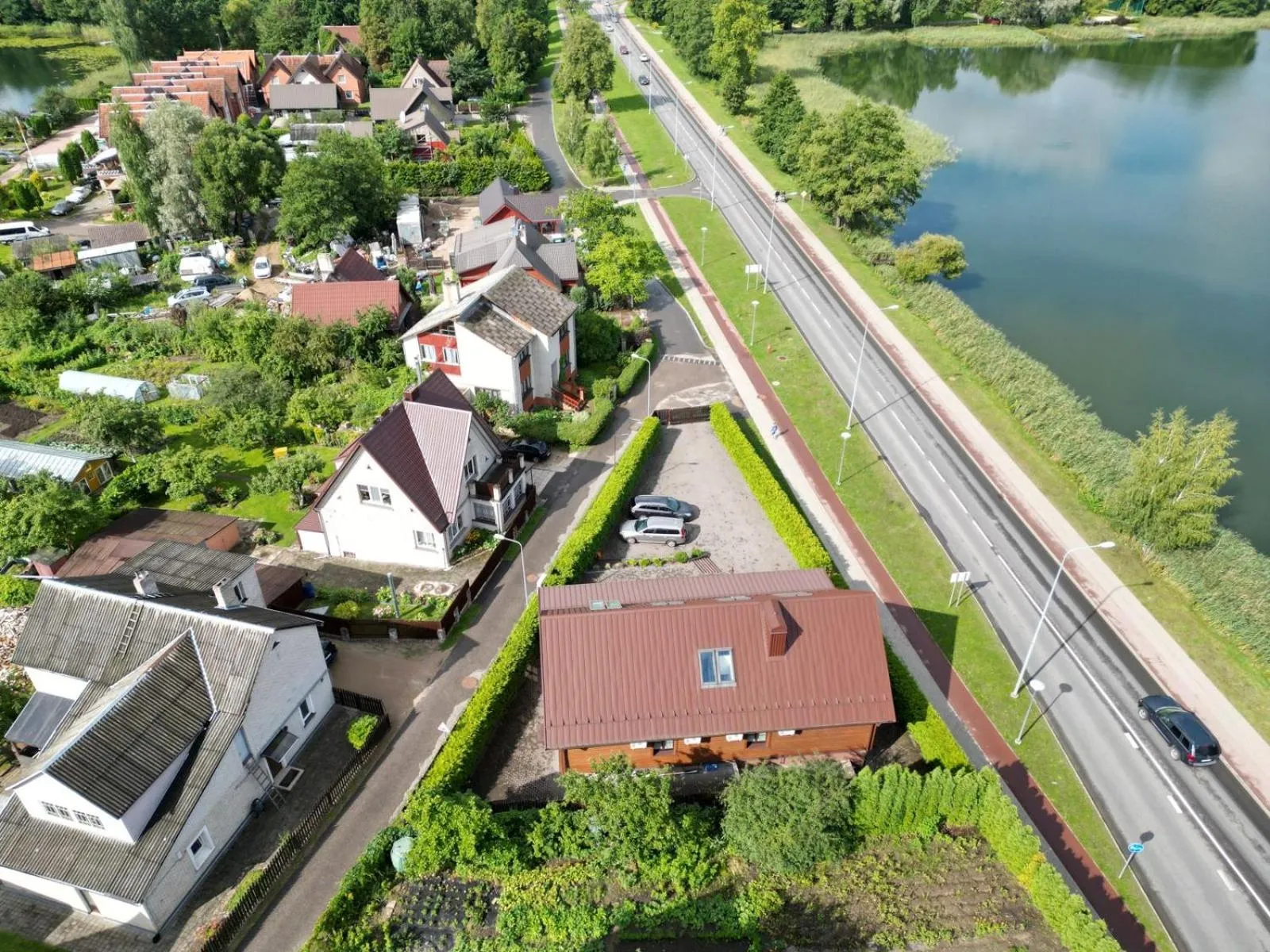 Property building in Prie Žiedo