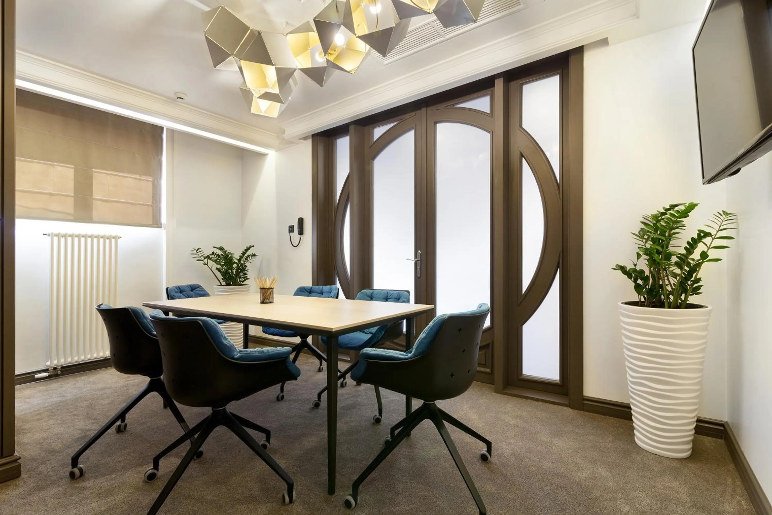 Meeting/conference room in PANORAMA Lviv Hotel