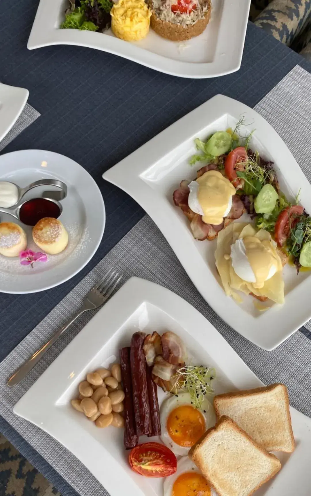 Breakfast in PANORAMA Lviv Hotel Breakfast in PANORAMA Lviv Hotel