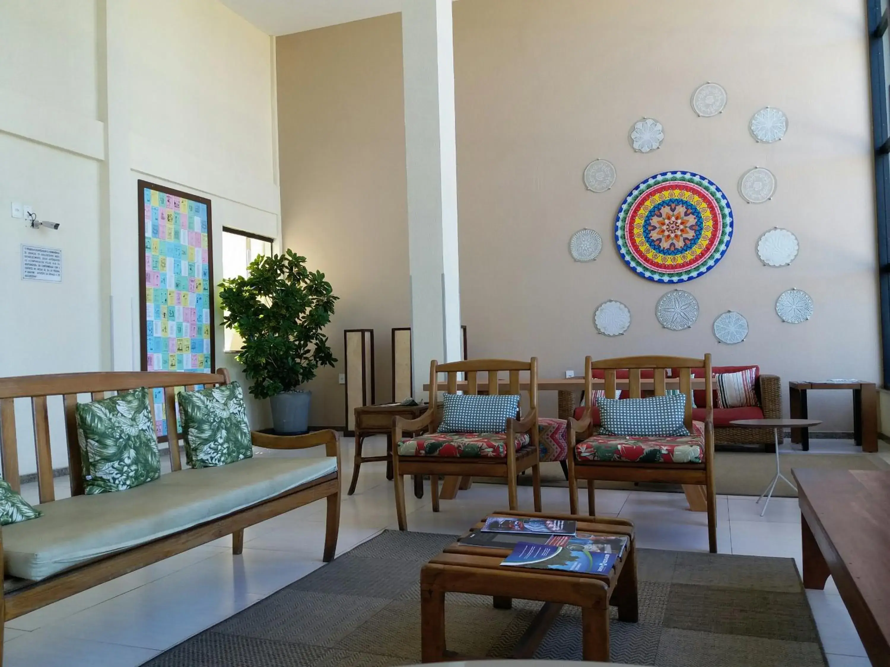 Lobby or reception in Via Mar Praia Hotel Lobby or reception in Via Mar Praia Hotel