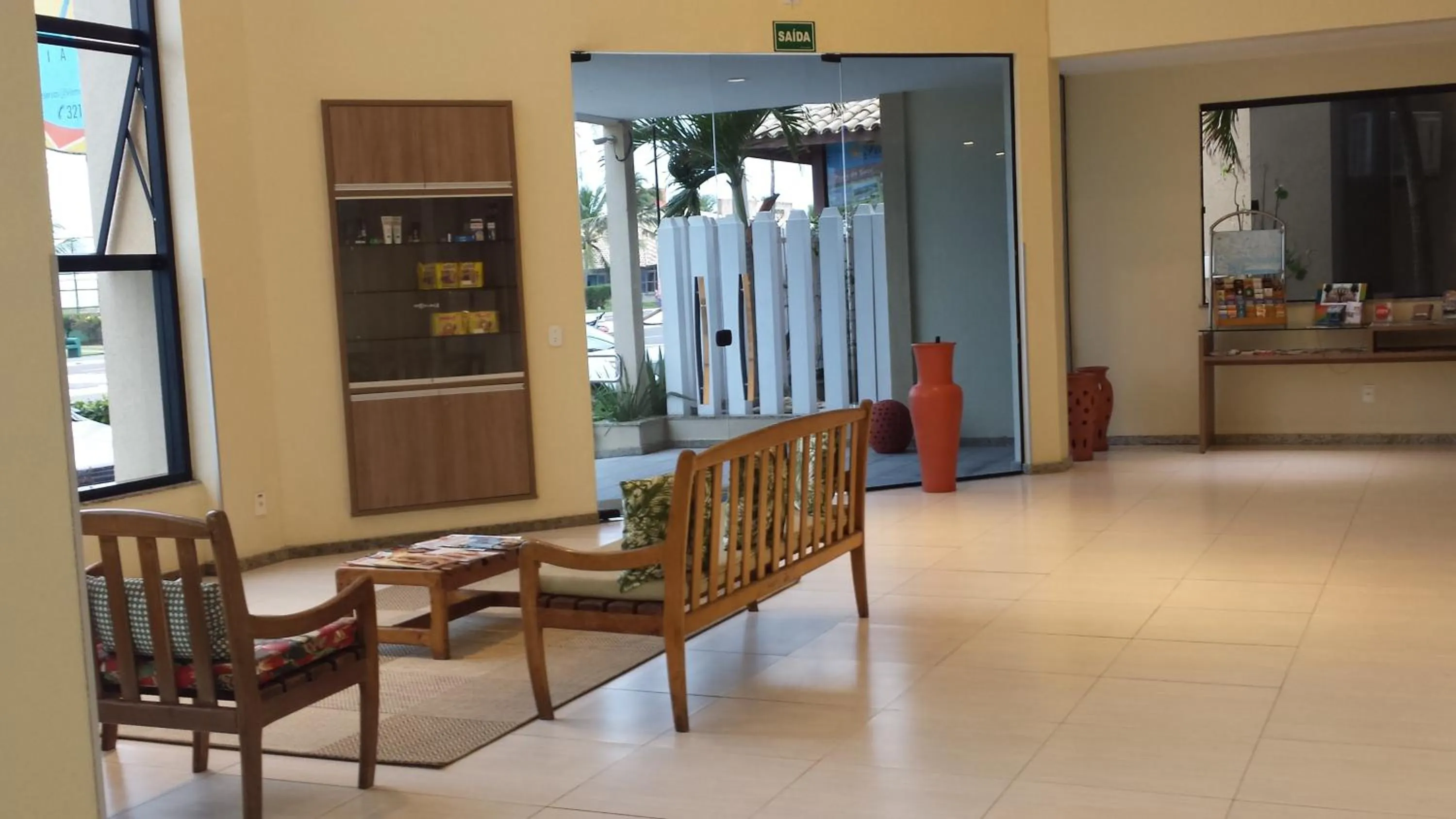 Lobby or reception in Via Mar Praia Hotel
