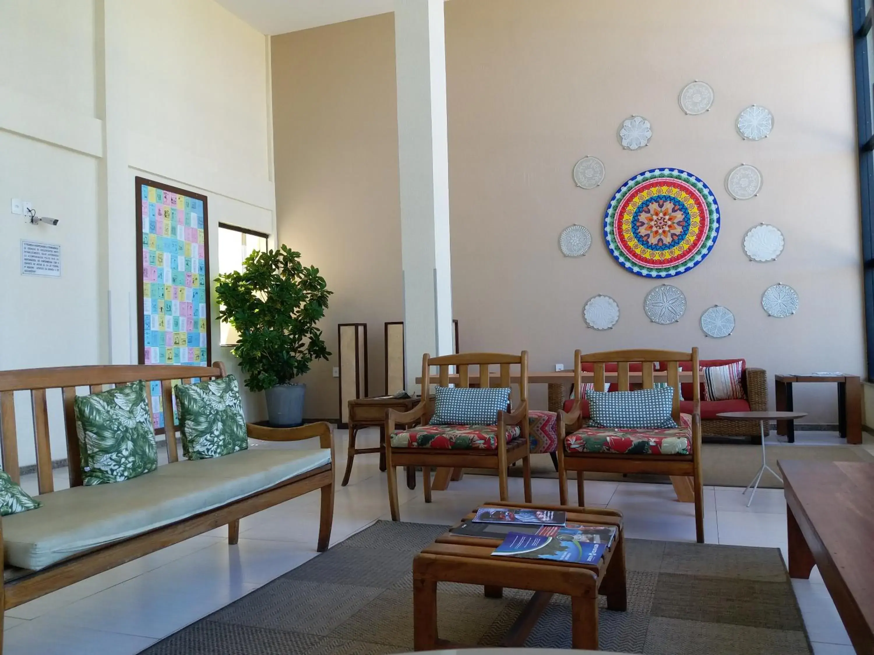 Lobby or reception in Via Mar Praia Hotel Lobby or reception in Via Mar Praia Hotel