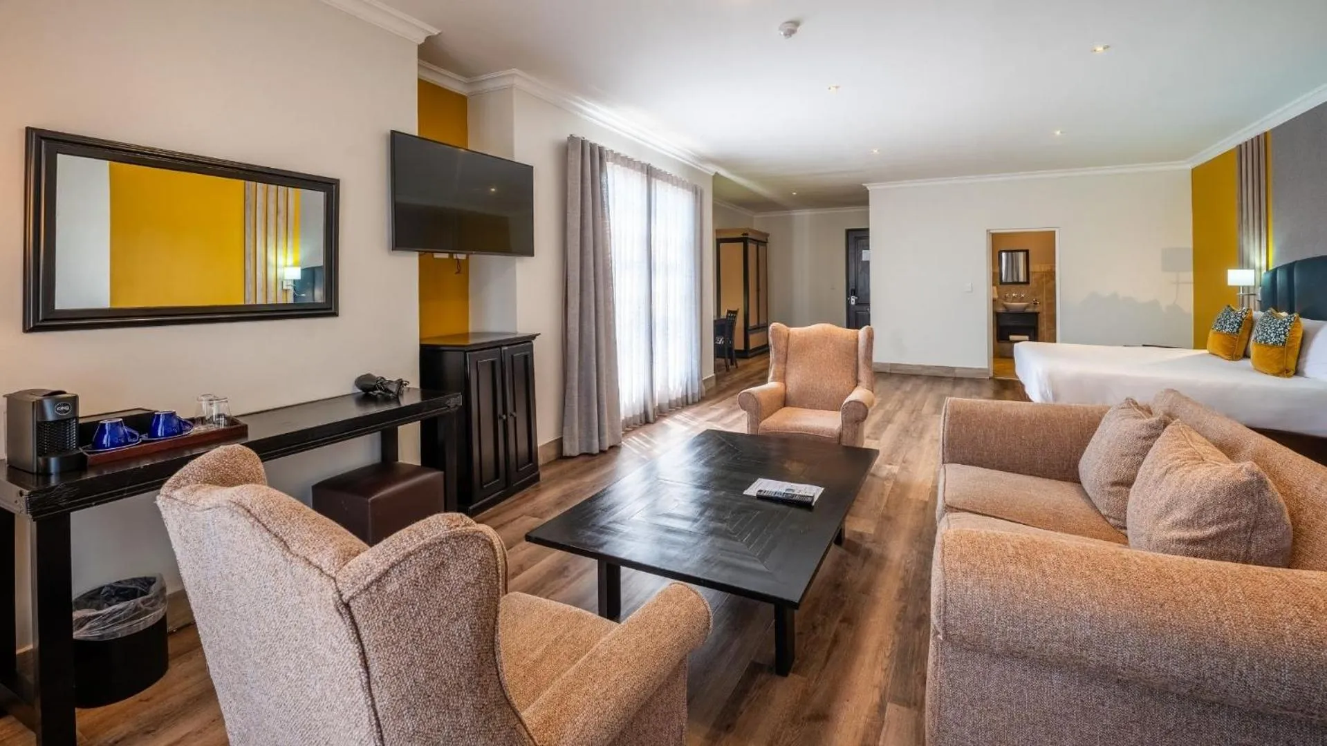 Living room, Bed in ANEW Hotel Highveld Emalahleni