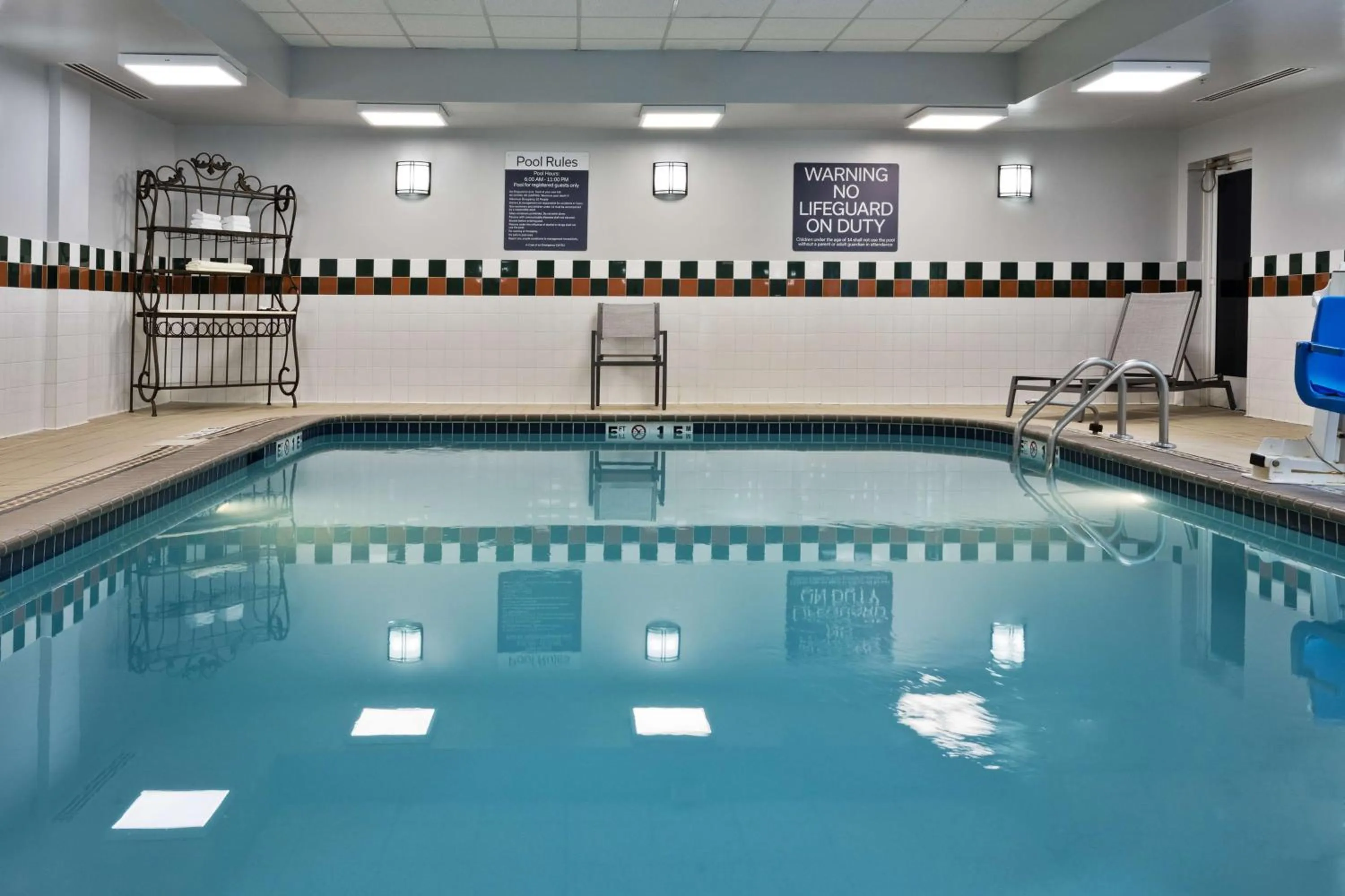 Pool view in Hilton Garden Inn Birmingham SE/Liberty Park