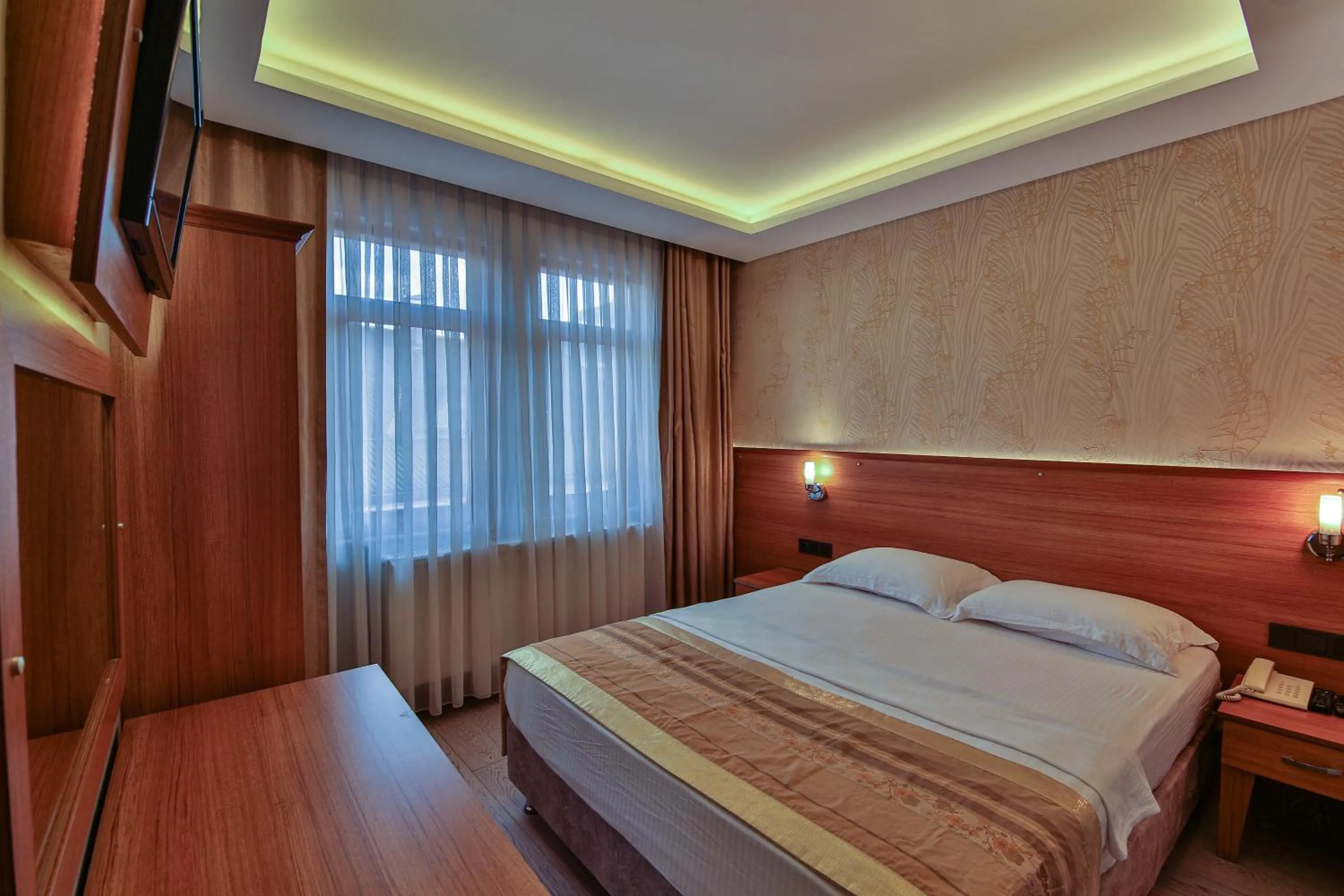Bed in Seymen Hotel