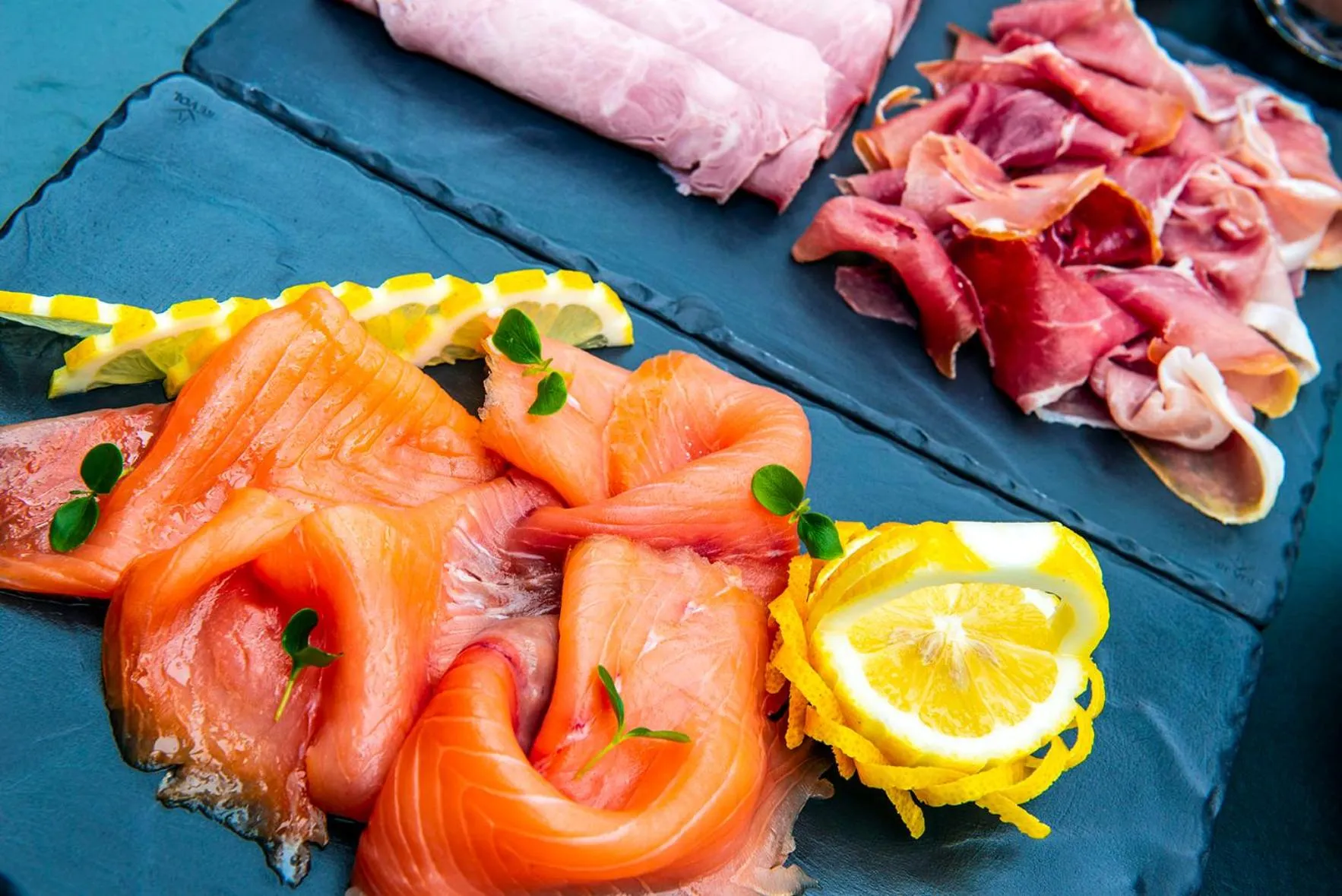 Continental breakfast in Domaine De Saint Clair Spa & Golf