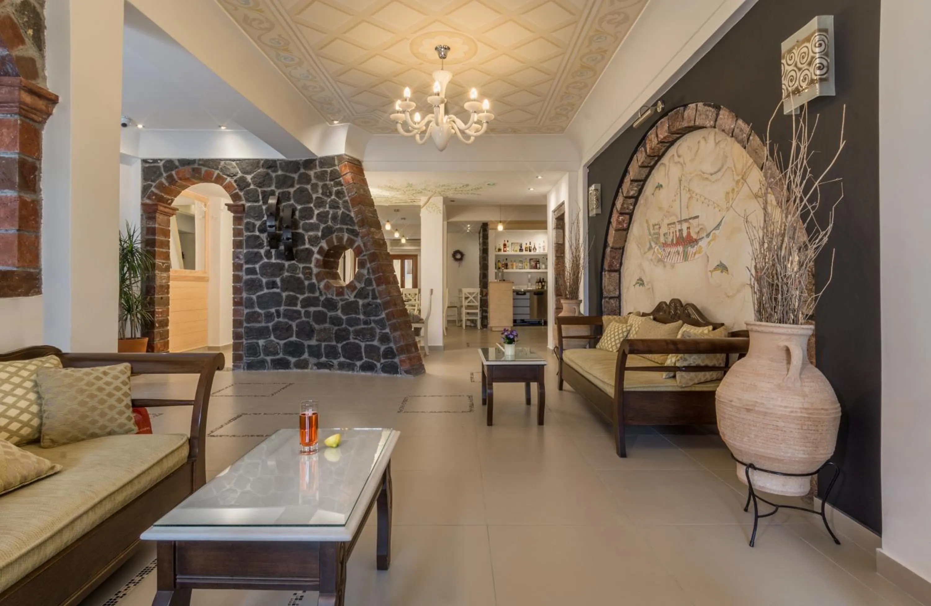 Living room in Hotel Sunrise