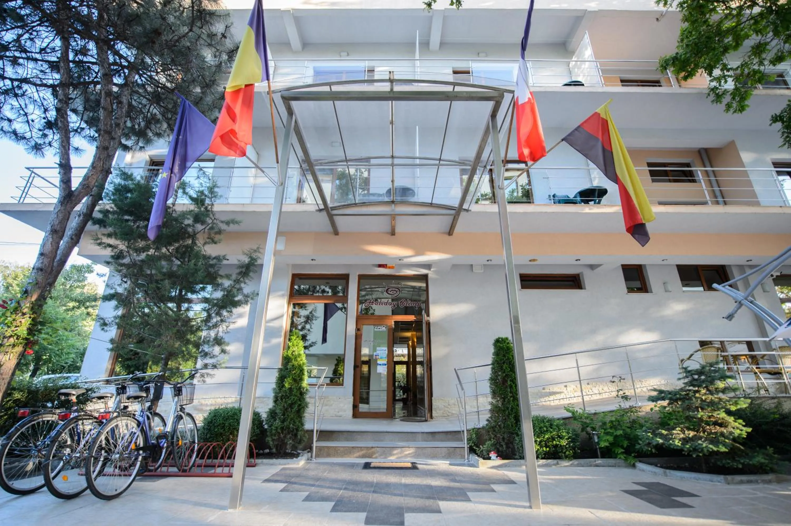 Facade/entrance in Holiday Olimp Hotel