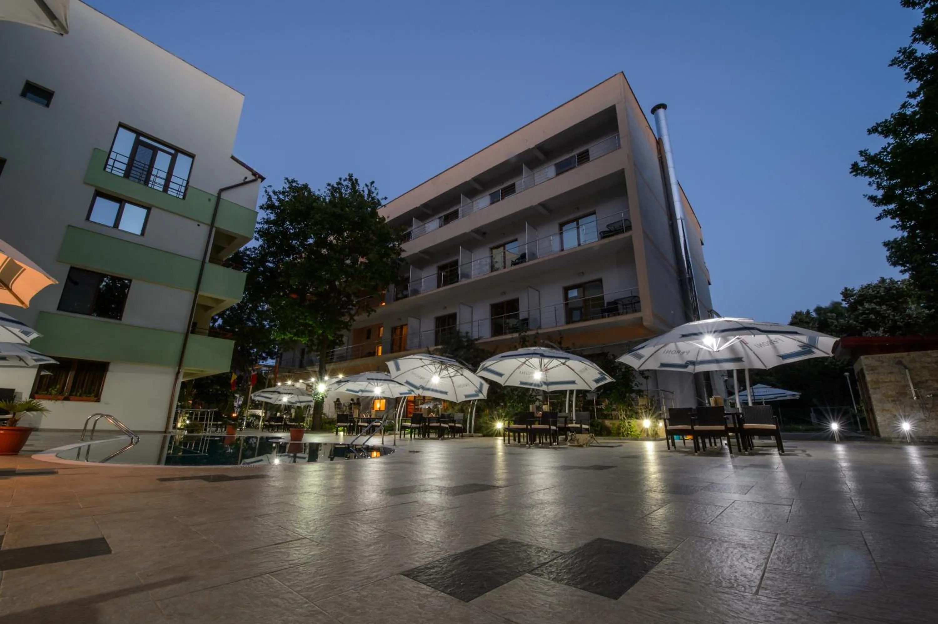 Balcony/Terrace in Holiday Olimp Hotel
