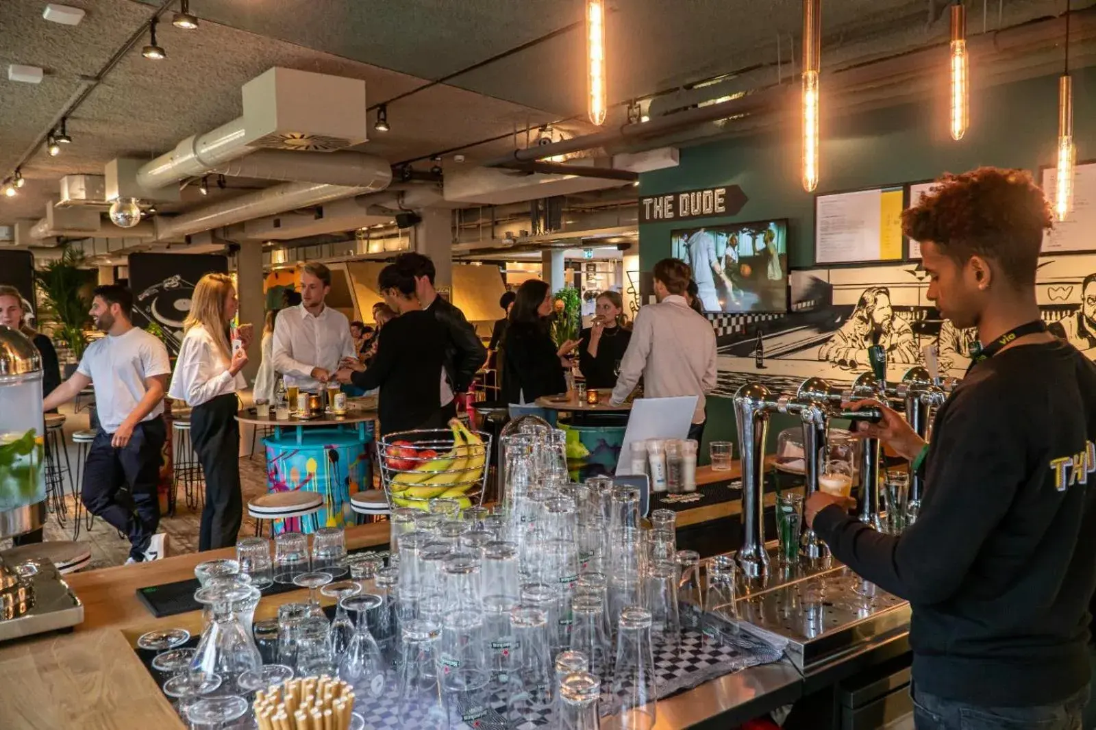 Lounge or bar in Via Amsterdam Lounge or bar in Via Amsterdam