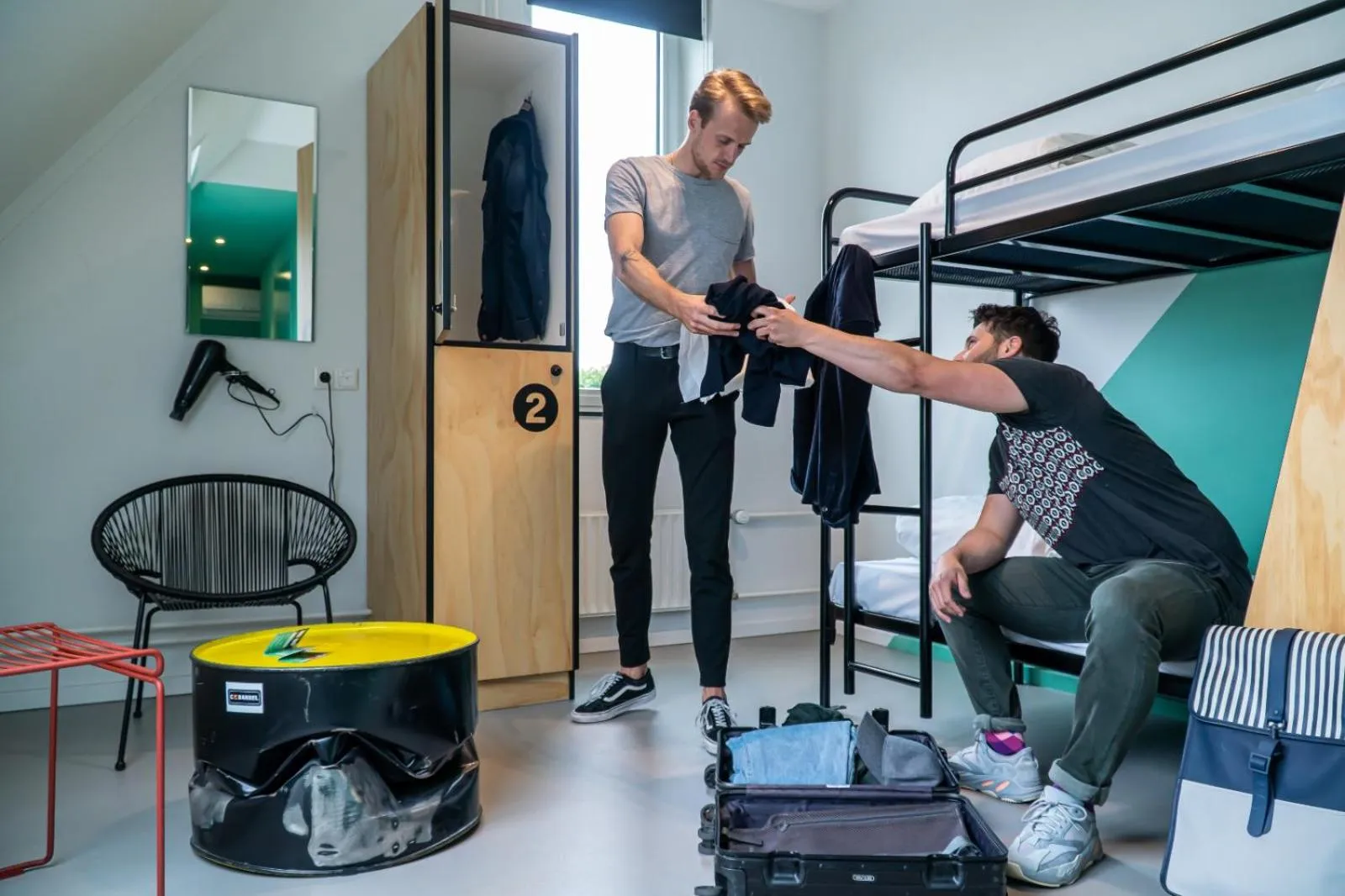 Bedroom in Via Amsterdam