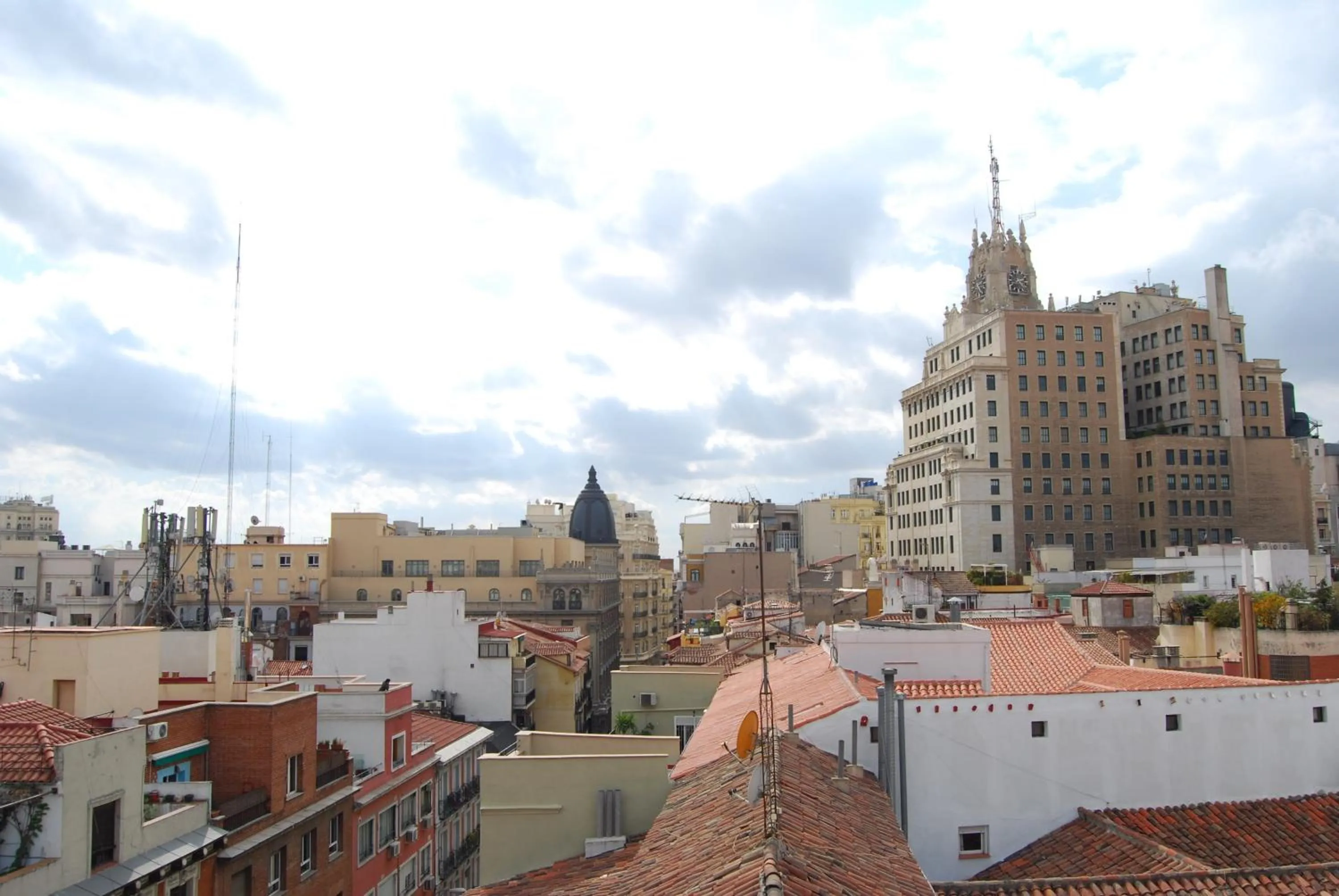 View (from property/room) in Hostal America