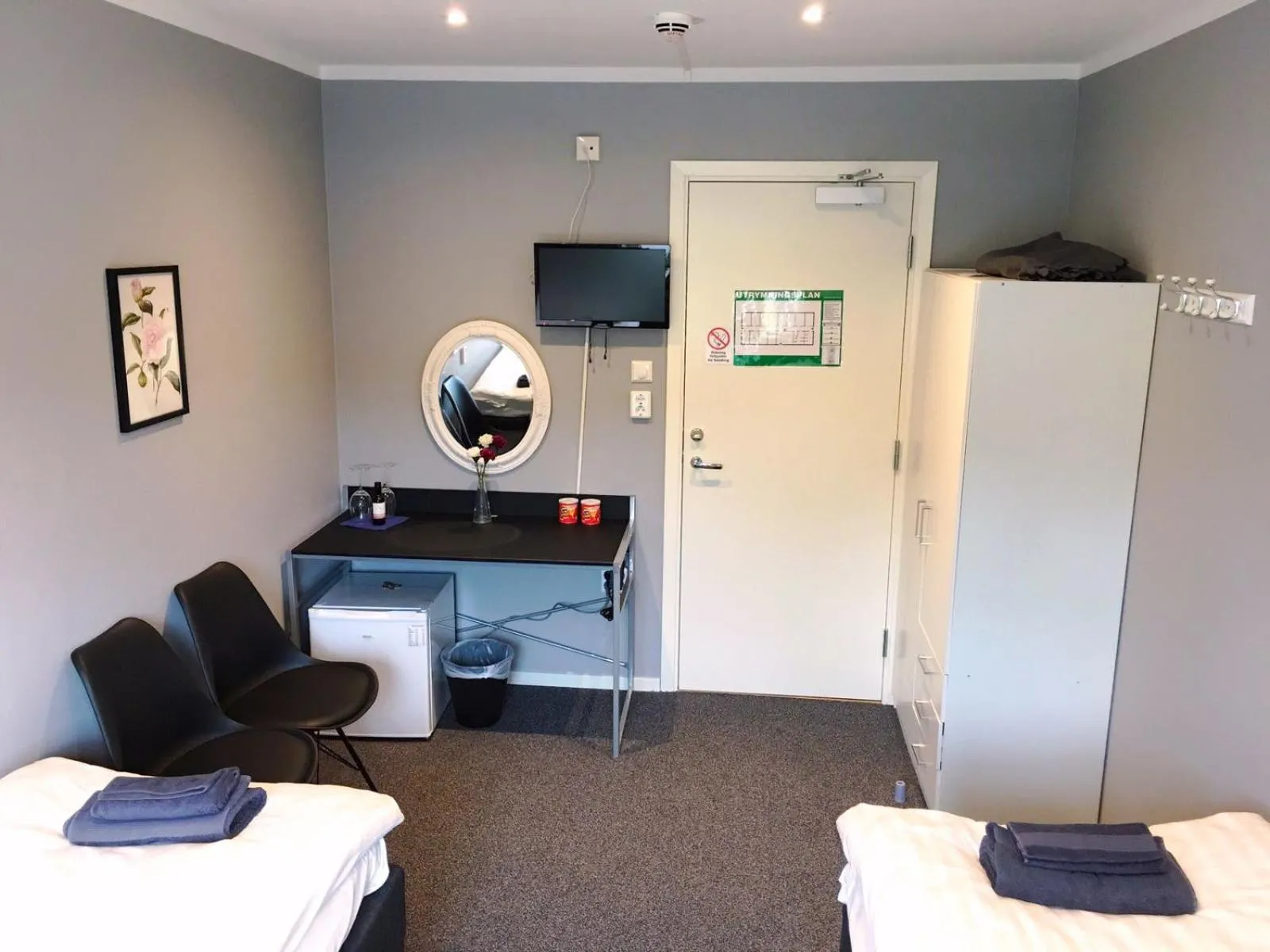 Photo of the whole room in Motell Trafikanten